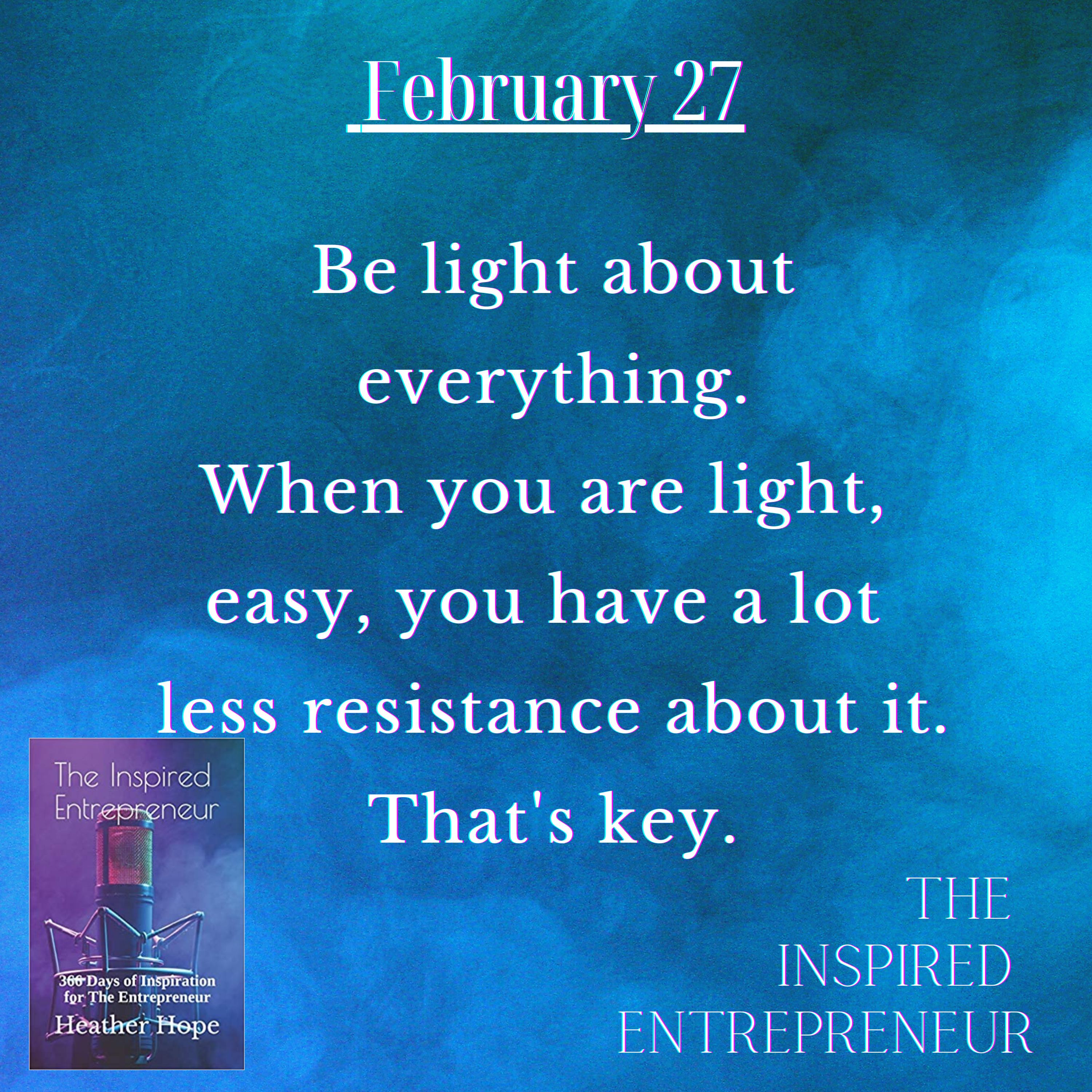 The Inspired Entrepreneur with Heather Hope