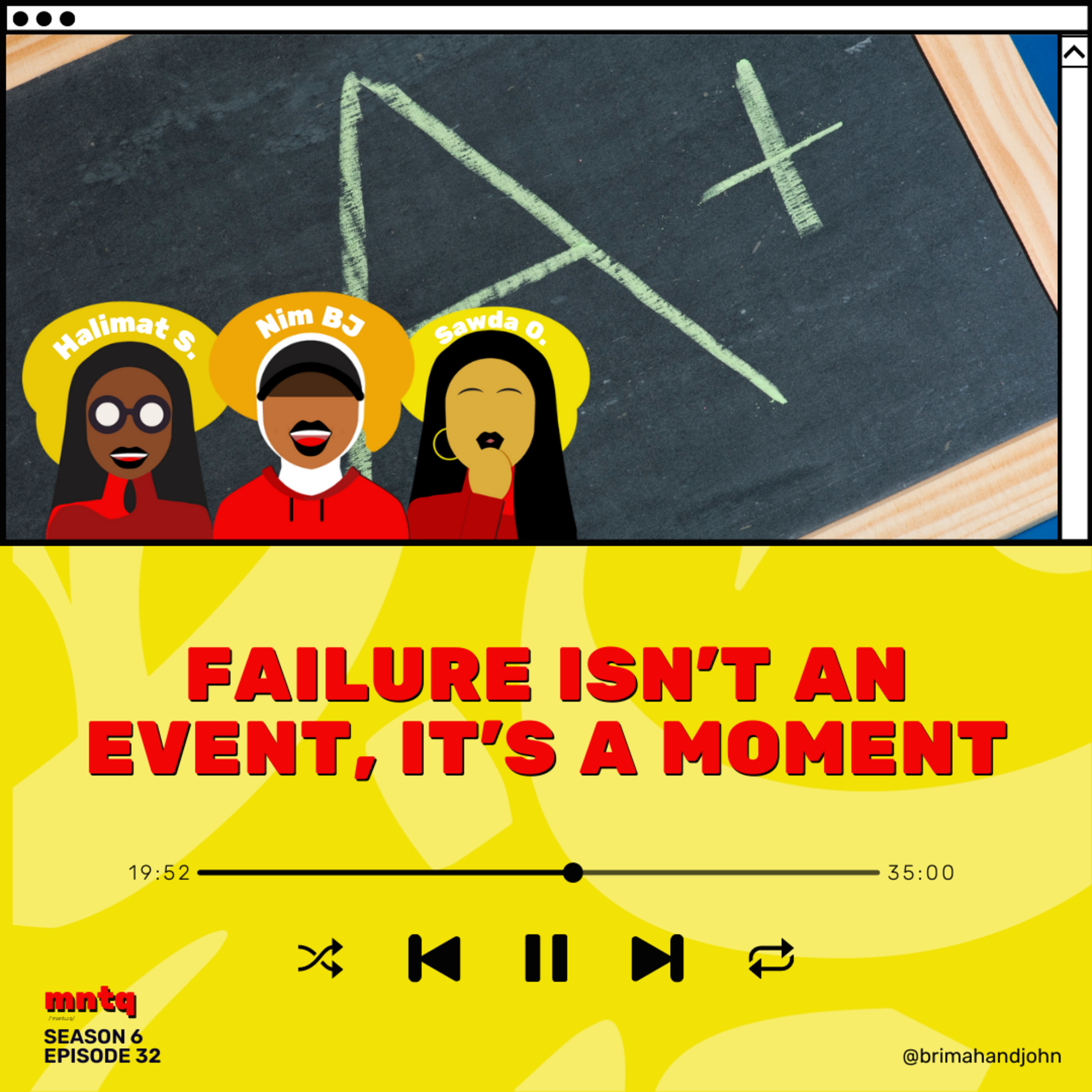 Failure Isn't An Event, It's A Moment episode artwork