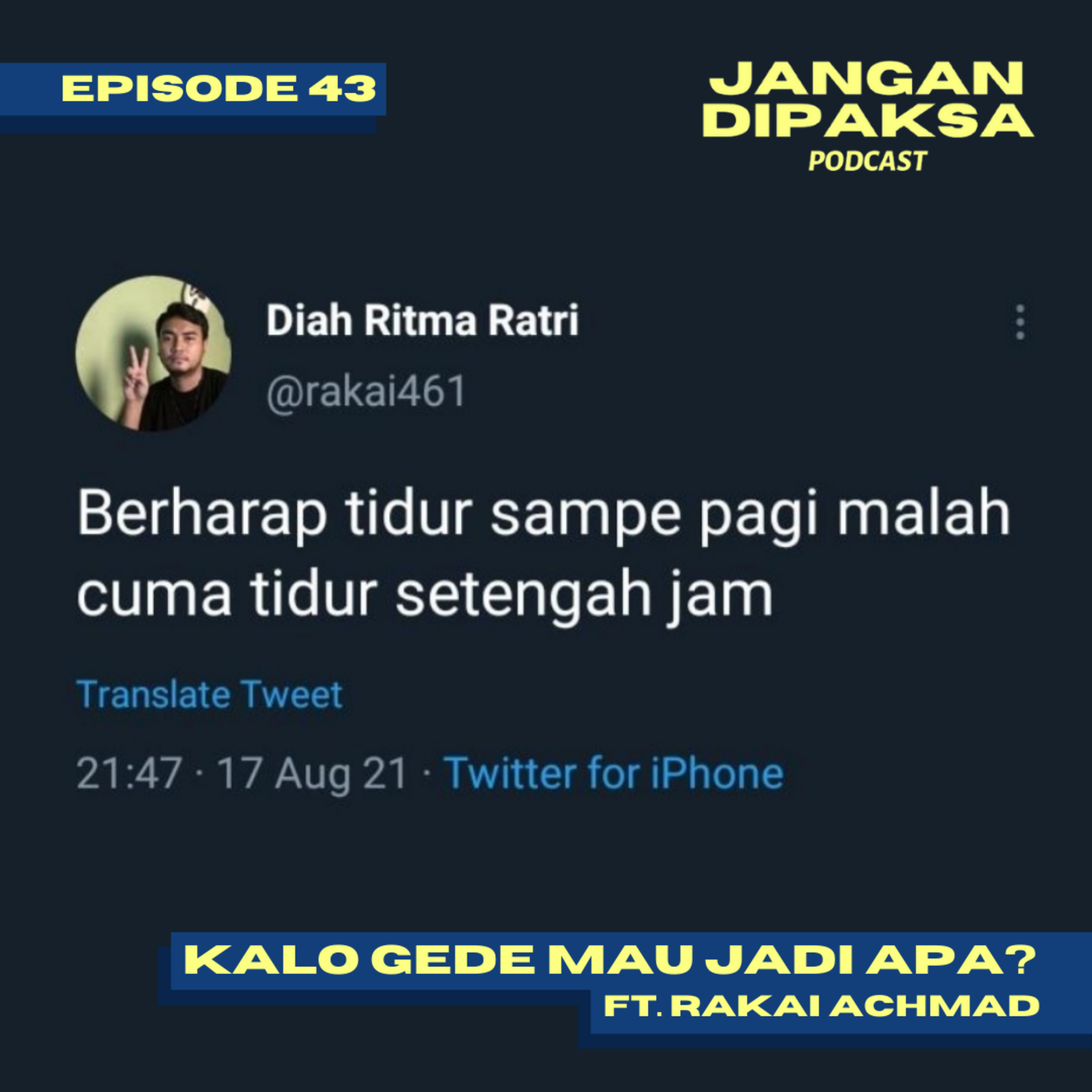 Jangan Dipaksa
