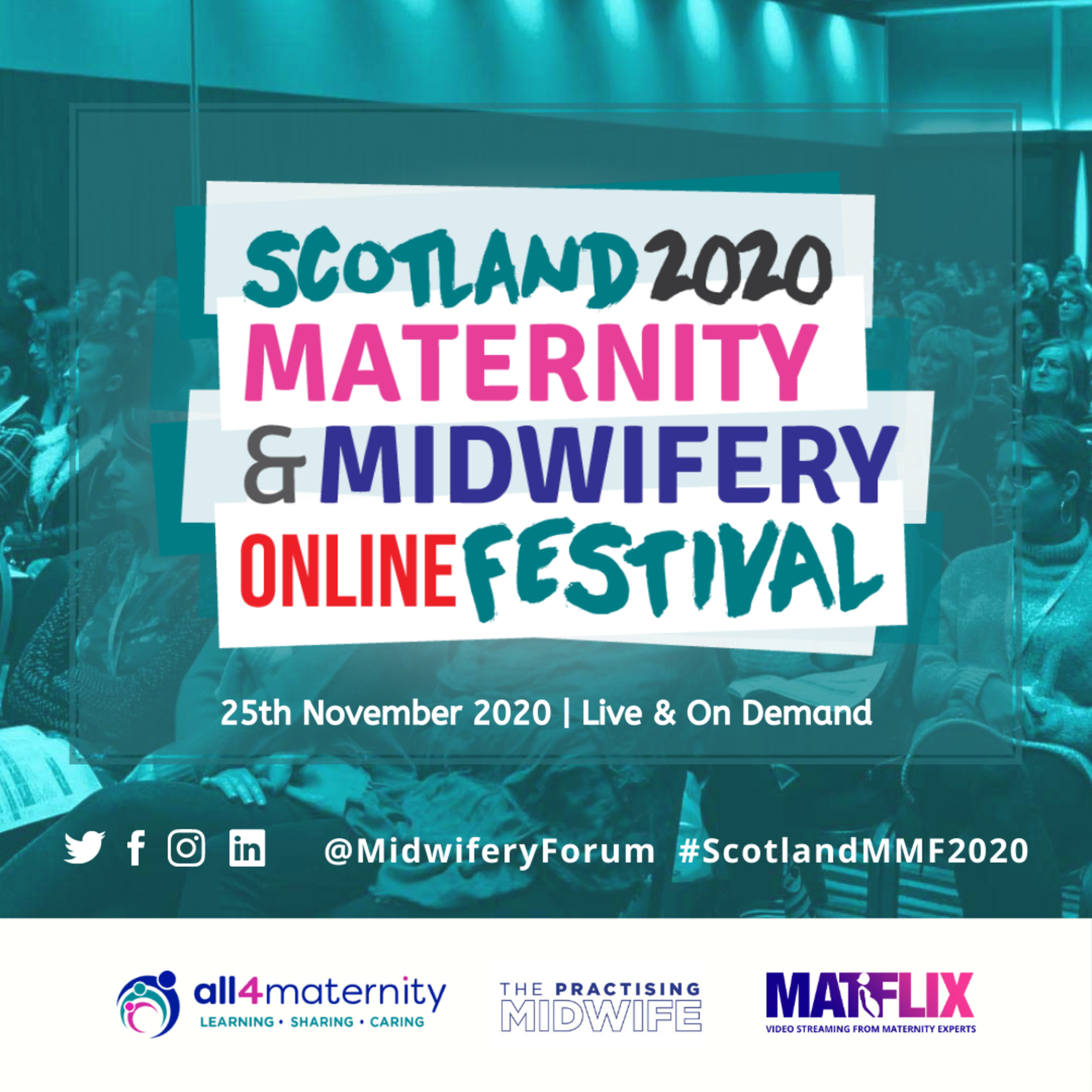 *Scotland Maternity & Midwifery Festival 2020 Special* - Clare Haughey MSP & Professor Helen Cheyne episode artwork