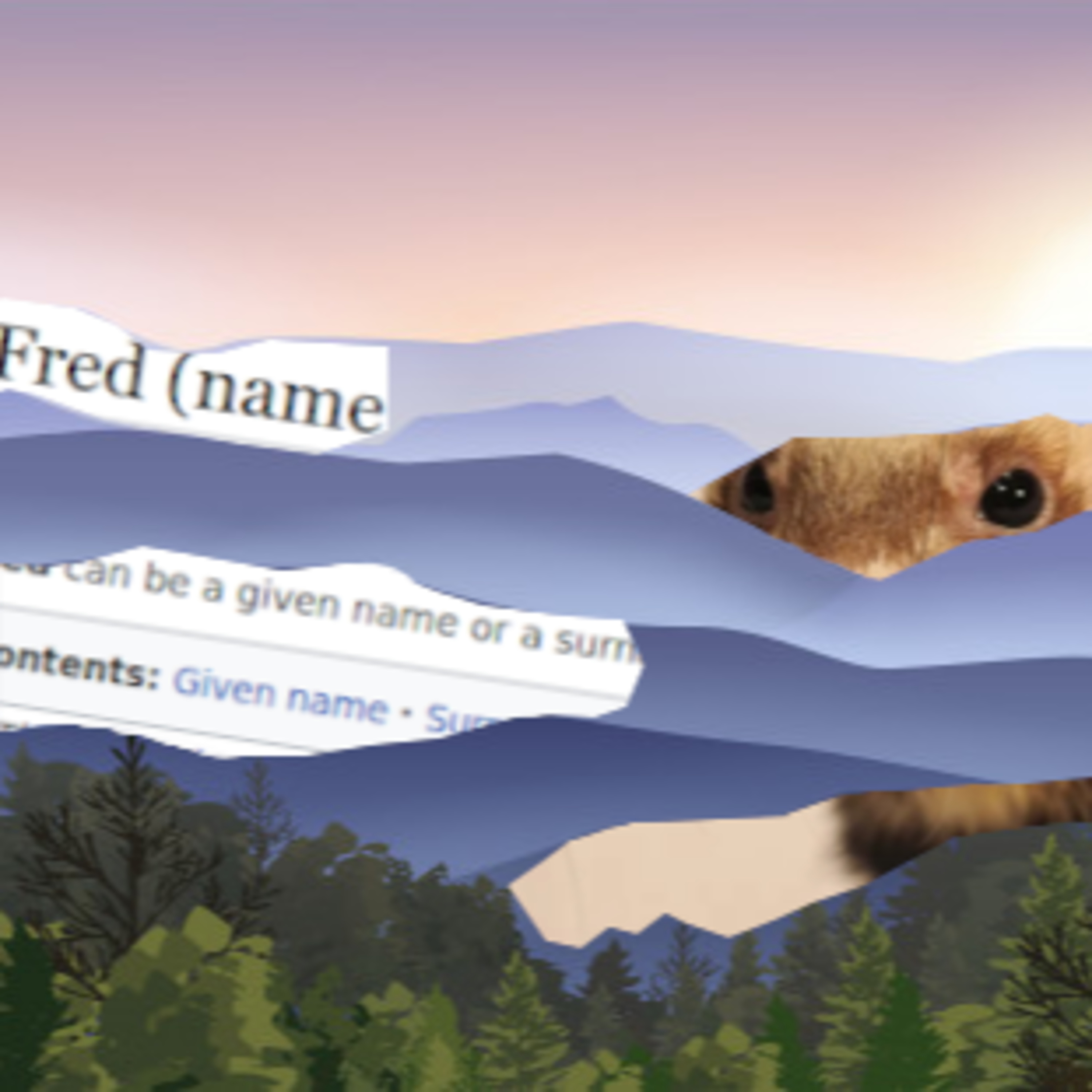 The thing about Fred