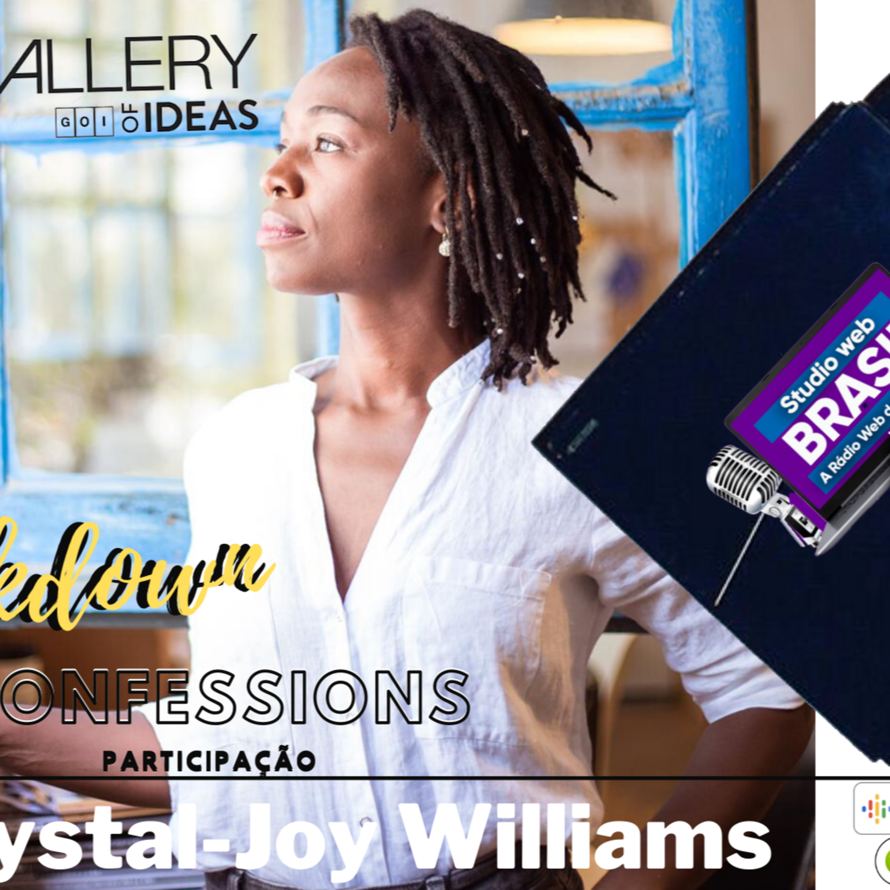 #24 Lockdown Confessions with Krystal-Joy Williams + Aula com Jessica Breitenfeld + DJs Marcellus & Sablonier episode artwork