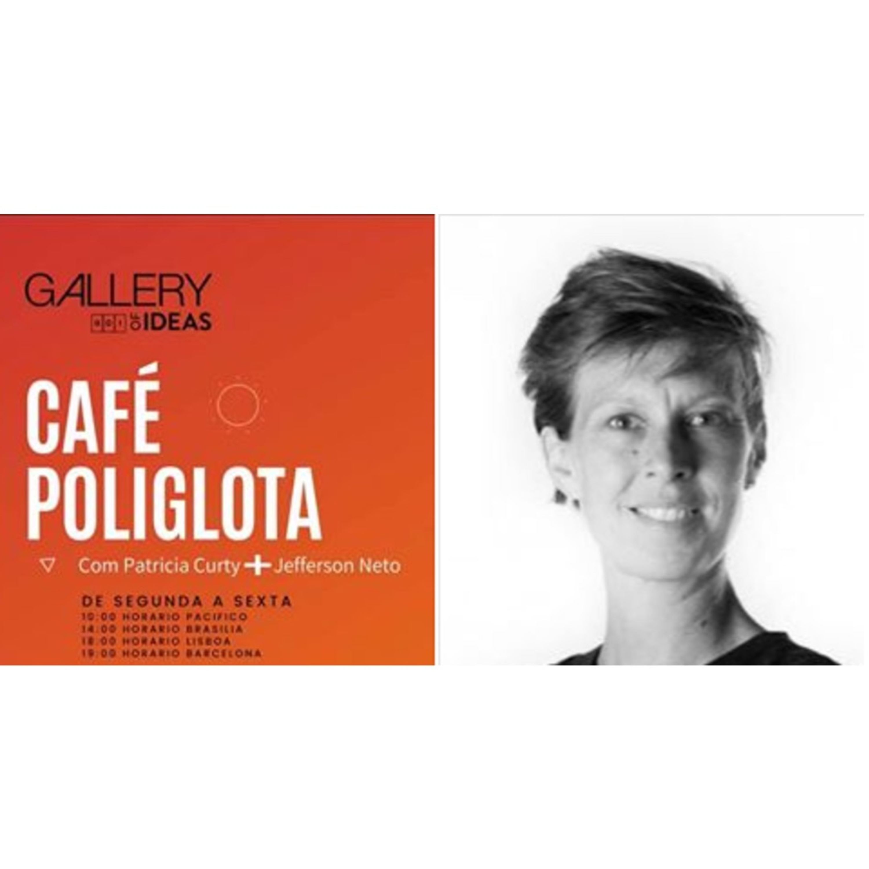 #29 Café Poliglota com Nikoline Arns + Aulas de Inglés + DJ Raulio Remix episode artwork