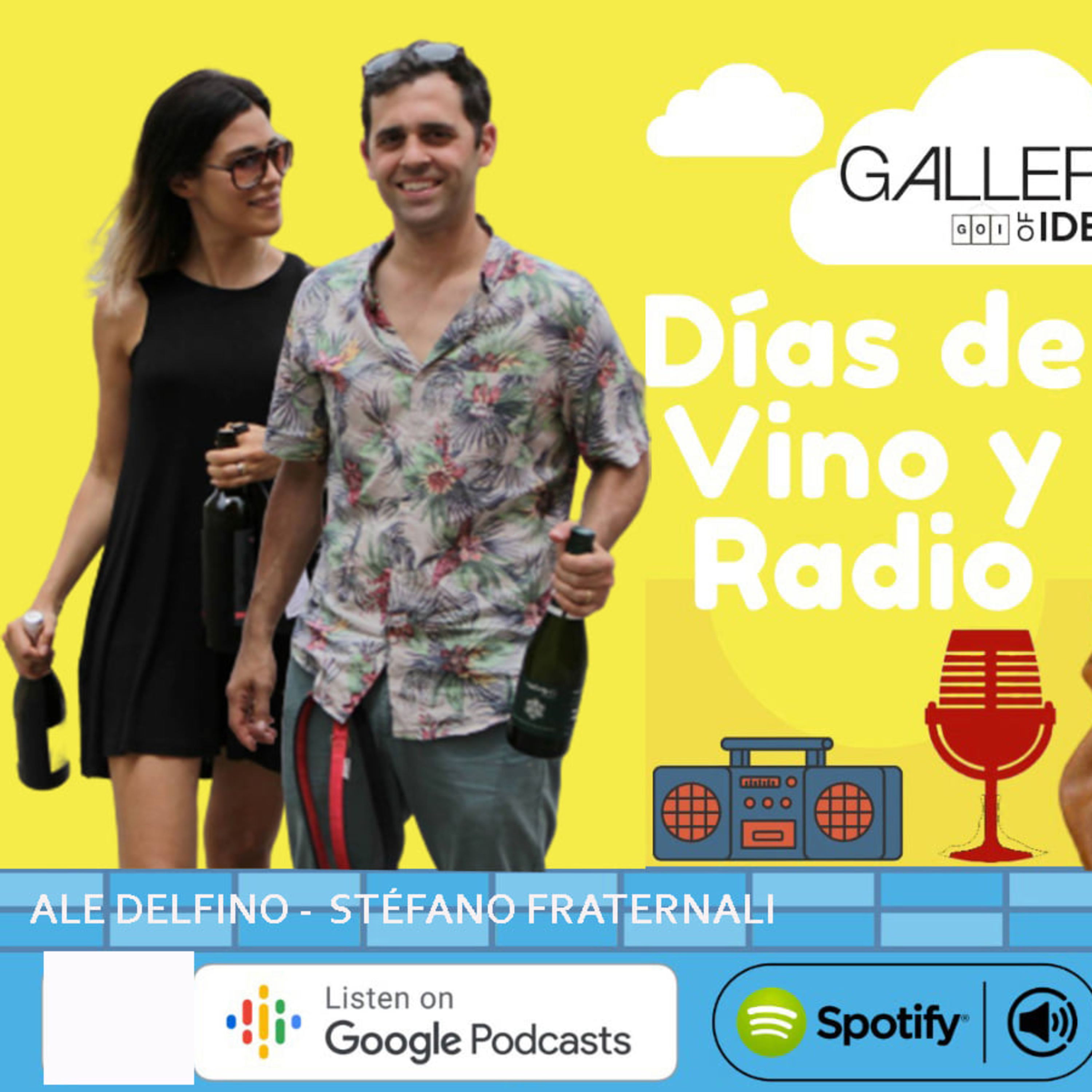 #36 #Días de Vino y Radio - Entrevista con Ale Delfino y Stefano Fraternali episode artwork
