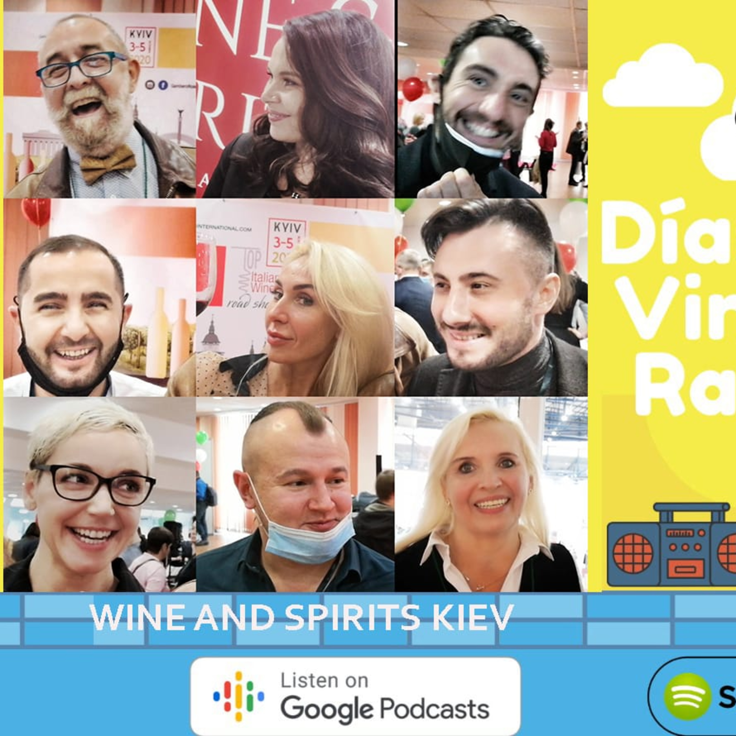 #57 Días de Vino y Radio - Entrevistas en Kiev - Wine and Spirit Exhibition episode artwork