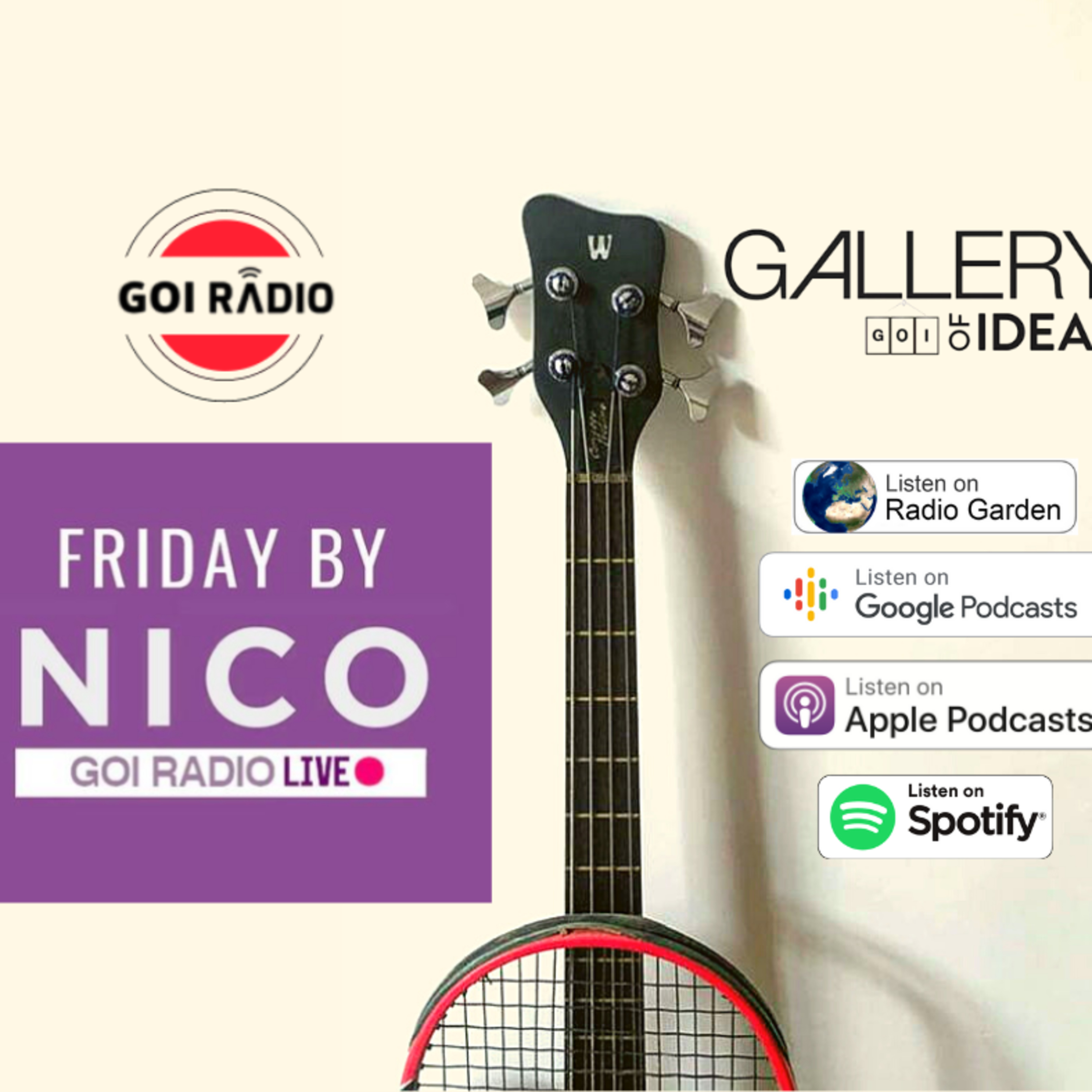 #19 You are on Friday by Nico! Let’s discover the world together...through Music! episode artwork