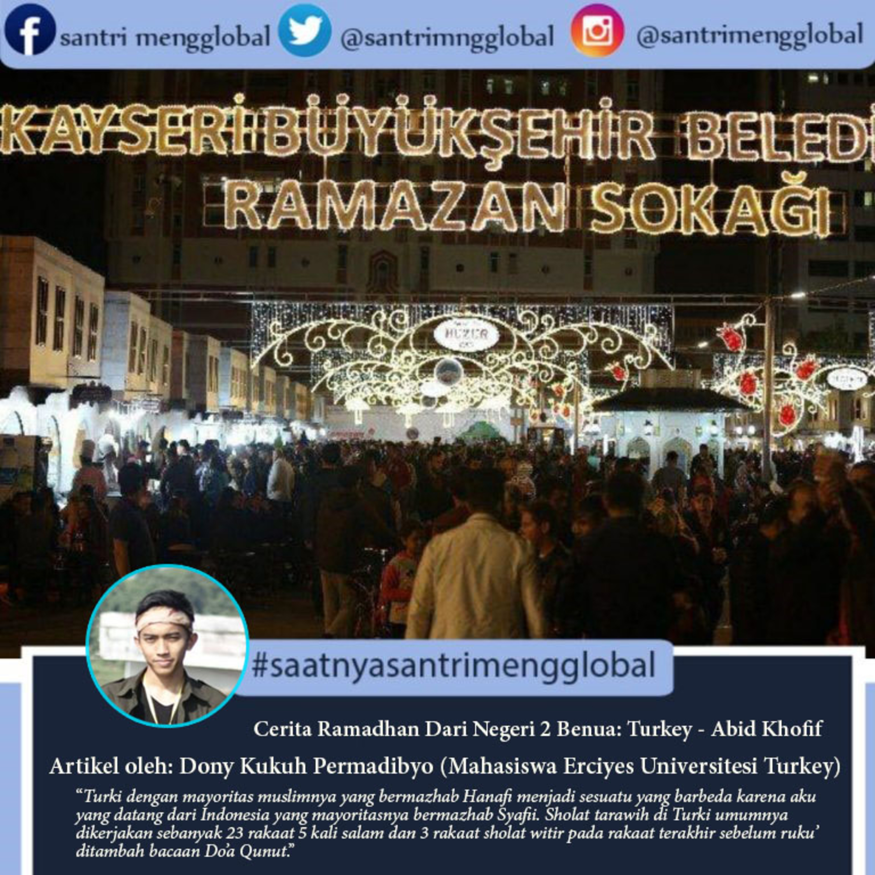 Santri Mengglobal: Edukasi - Informasi - Motivasi