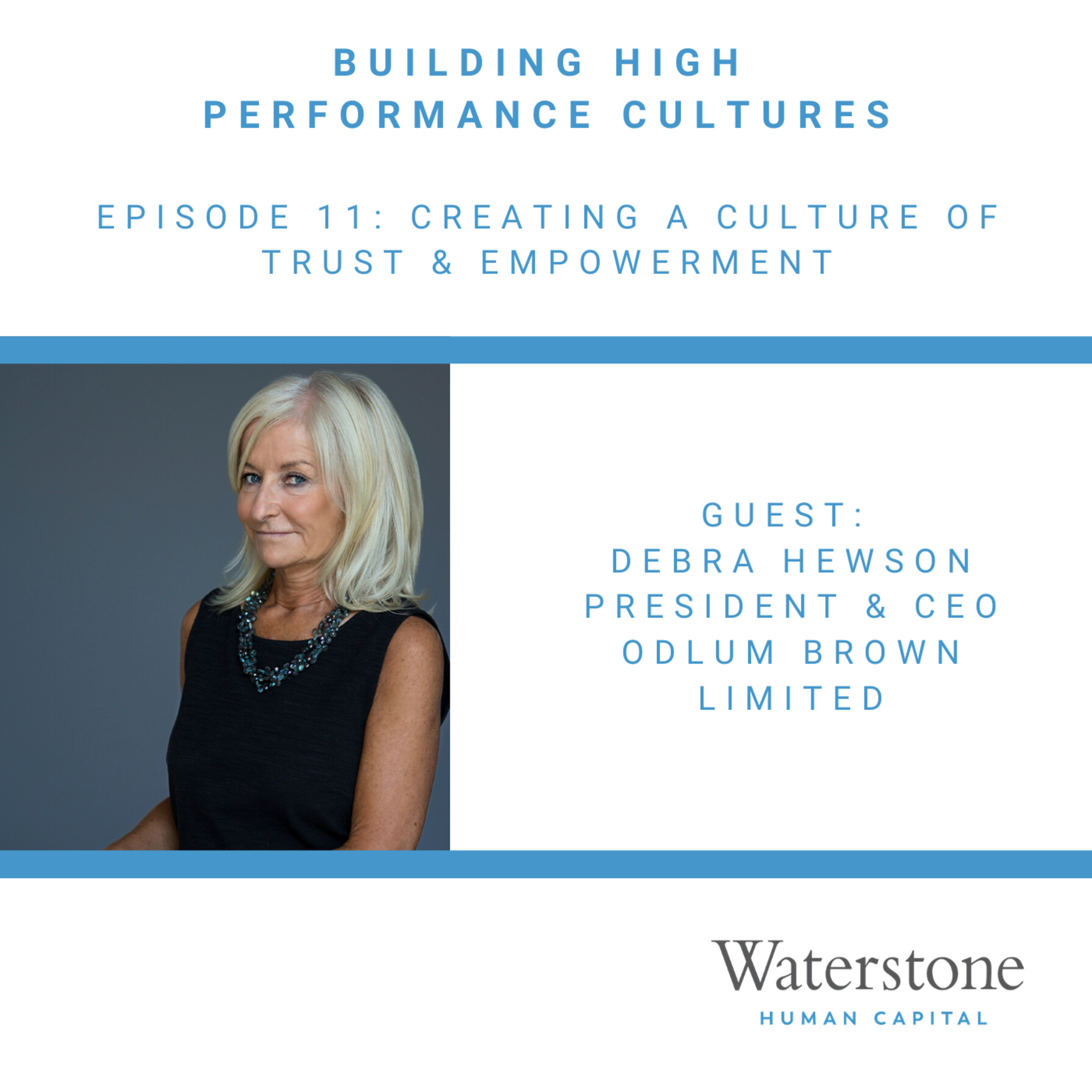 Building High Performance Cultures