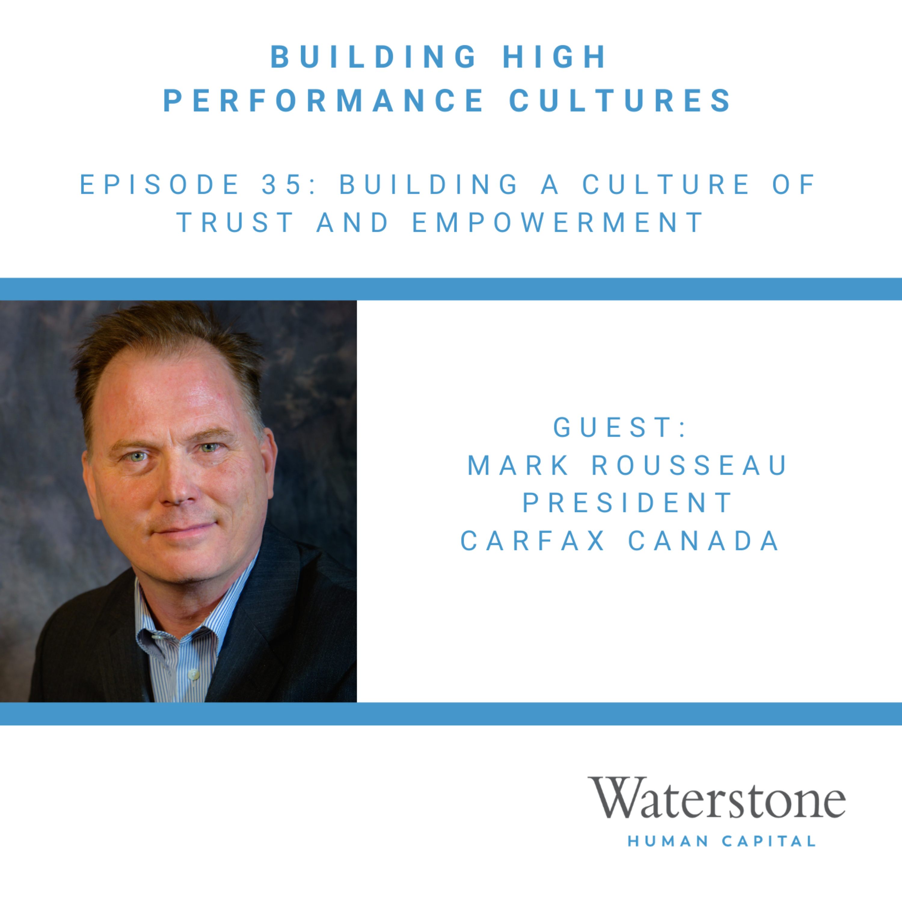 Building High Performance Cultures