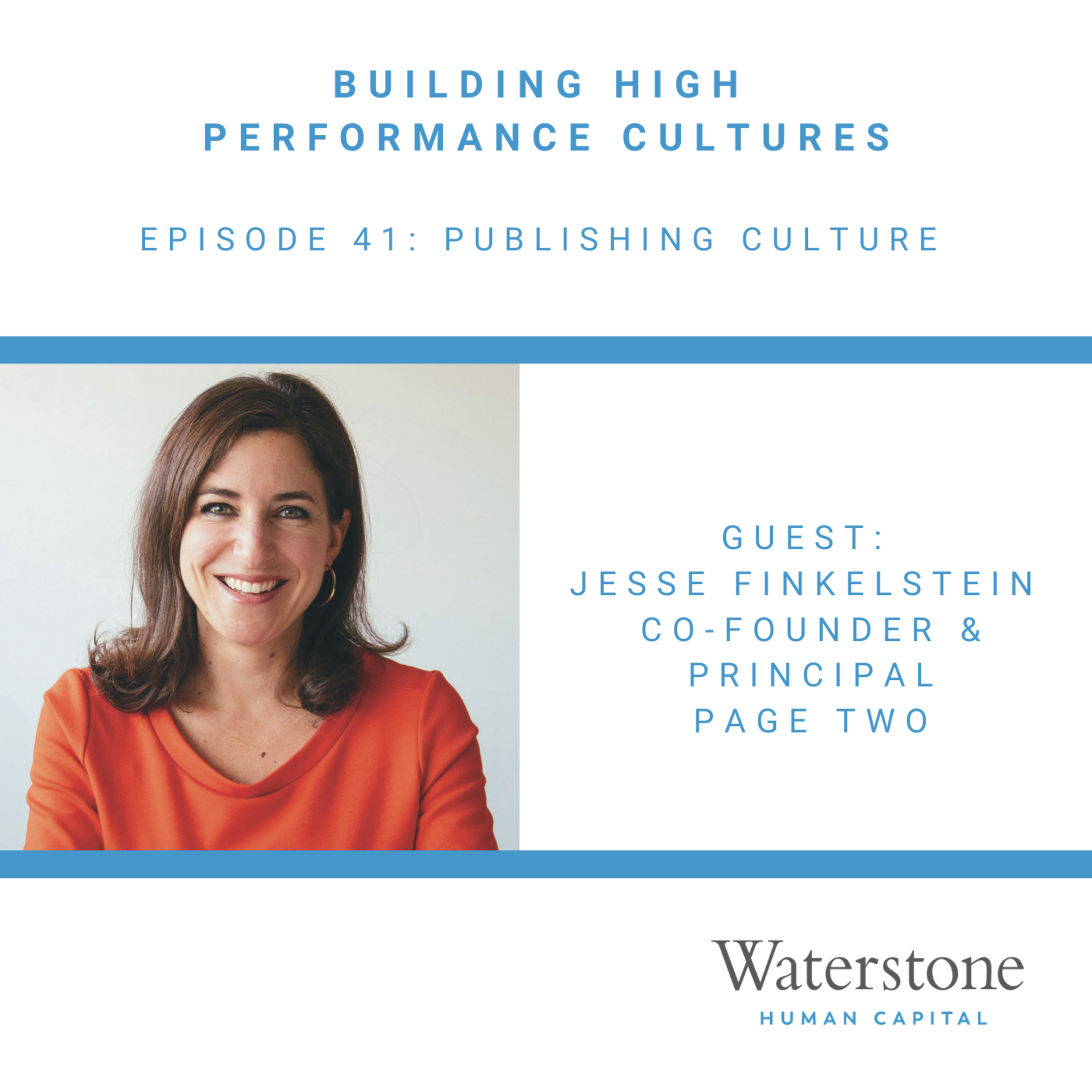 Building High Performance Cultures