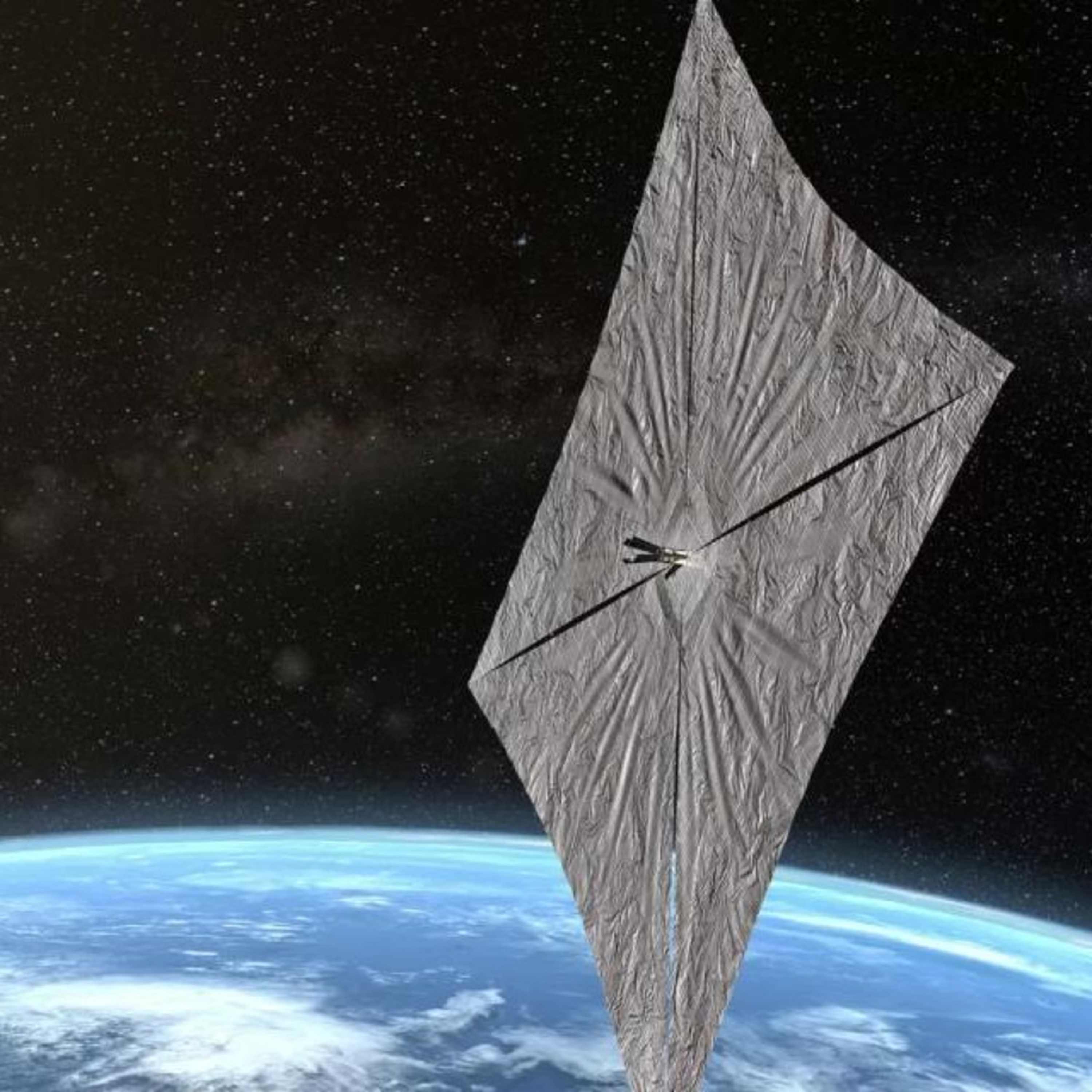 Day 20 Audio Month 2020 - 'Solar Sailing' in a Tiny Spacecraft  ⚓ 😷👍🎙️🔊⚓🌊