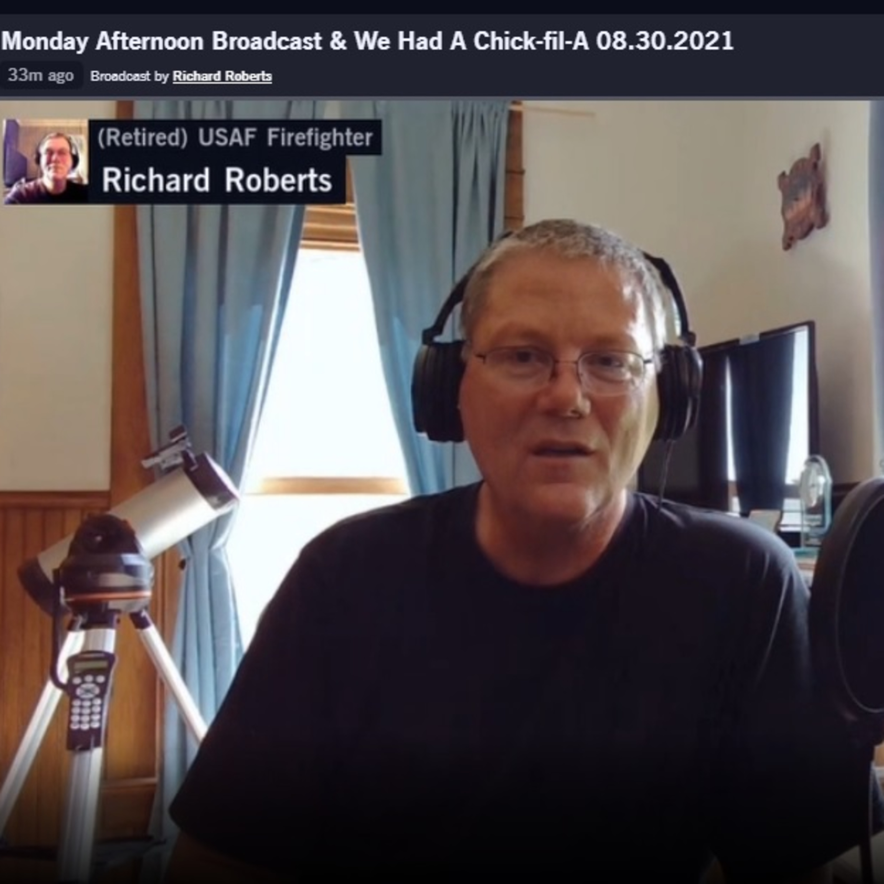 Anchor Audio Wave ⚓ 🌊 🔊: Monday Afternoon Broadcast & We Had A Chick fil A 08.30.2021