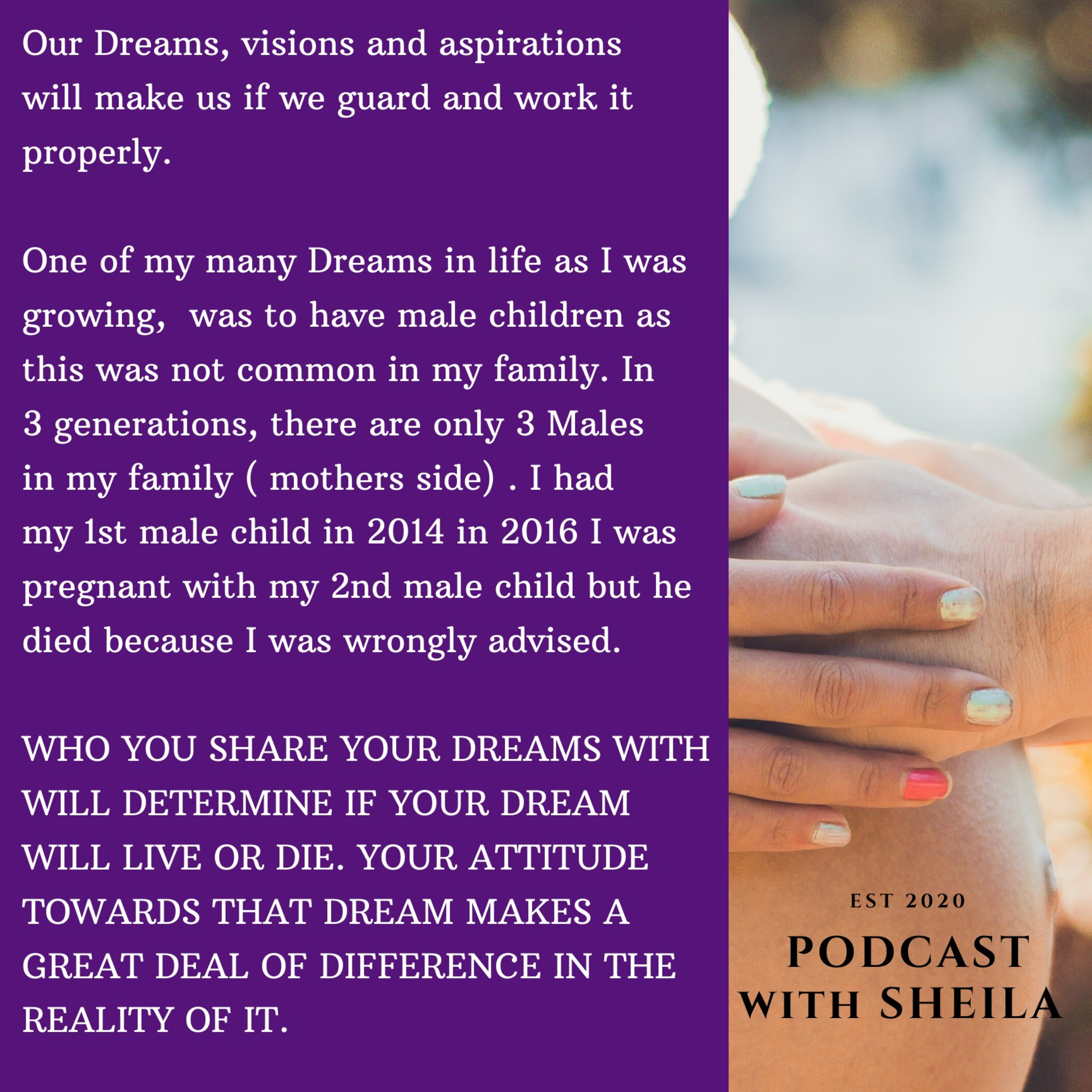 Podcast With Sheila - (Sharing Uplifting & Impactful Real Life Stories)