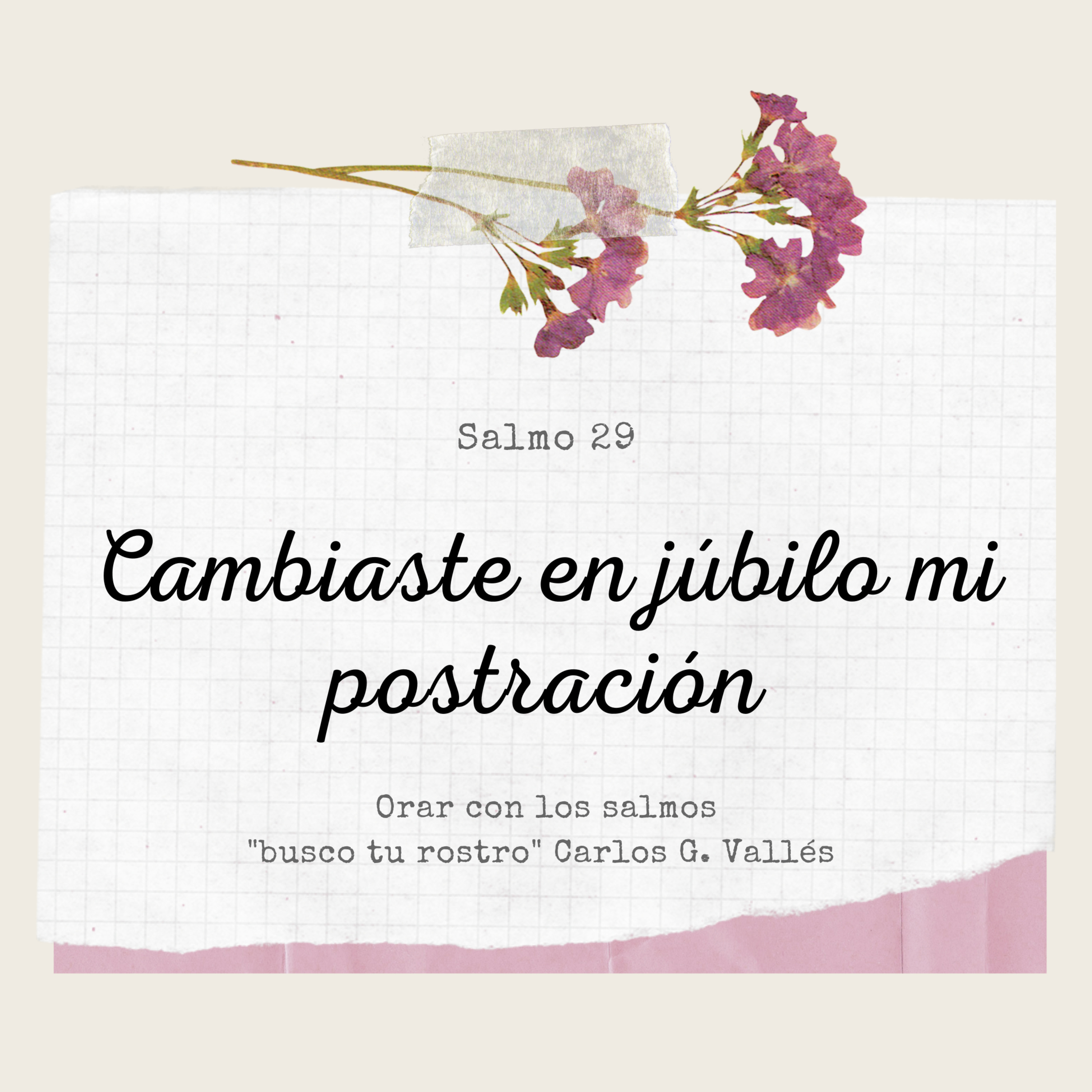Portada de Orar Con Los Salmos