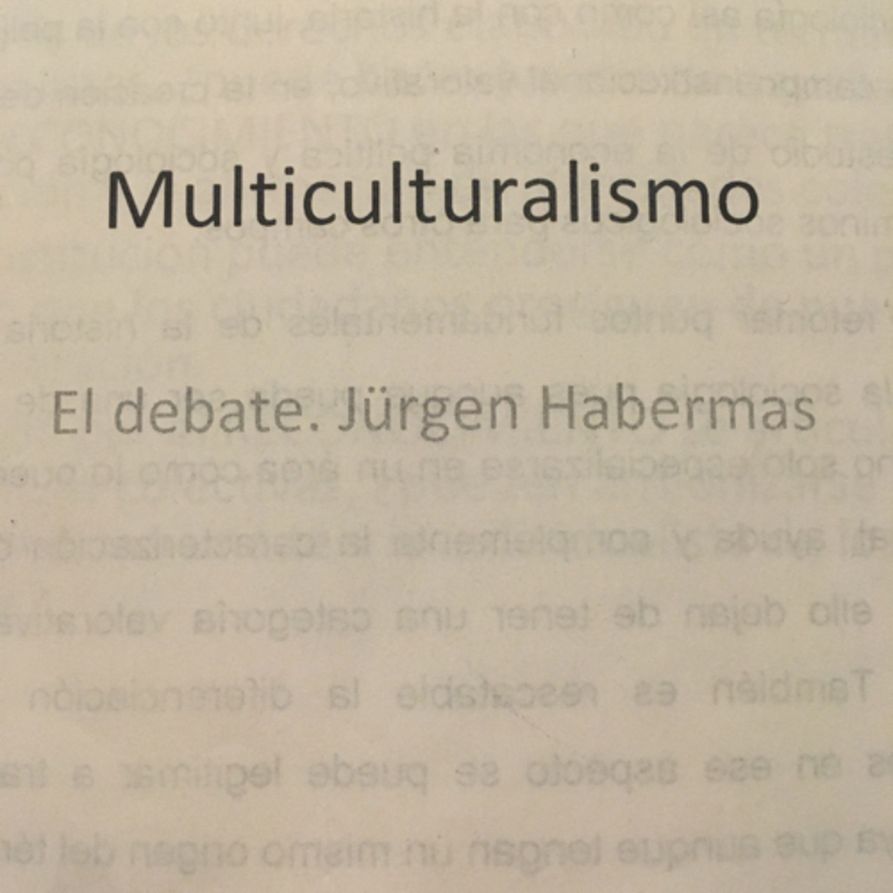 cover of episode Habermas comenta a Taylor II