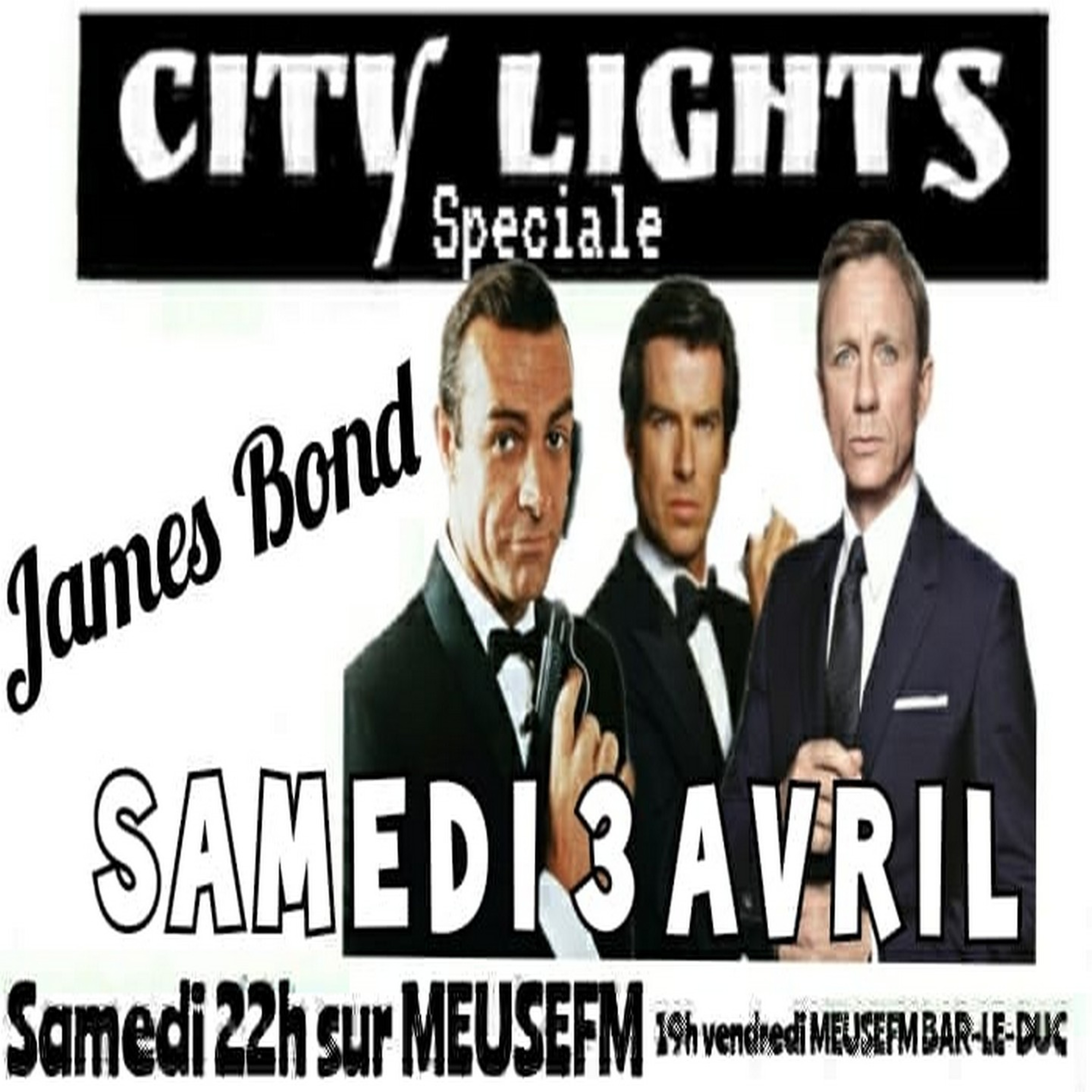 CITY LIGHTS DU 4 AVRIL SPECIALE JAMES BOND avec Ludivine episode artwork