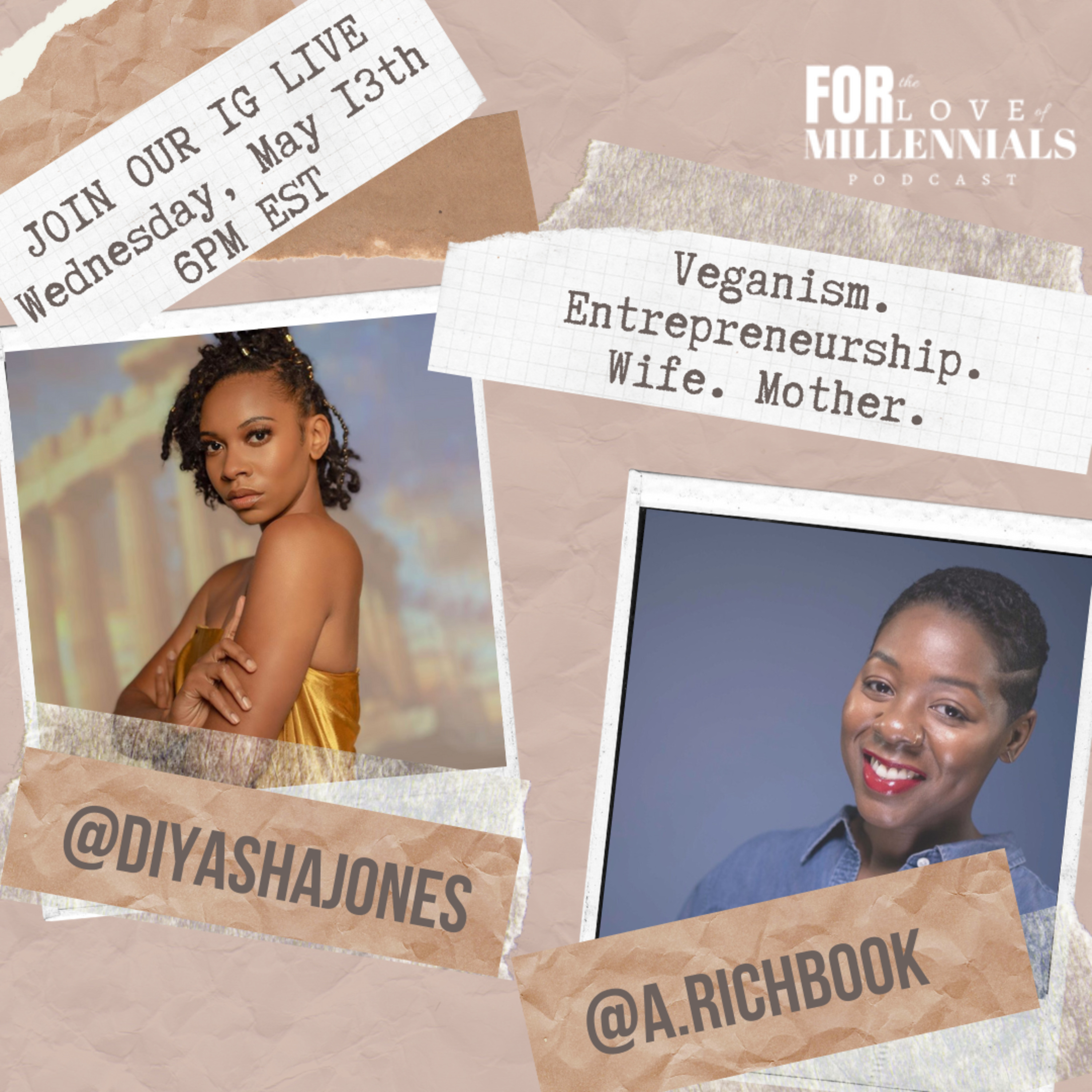 Live with our VEGAN IT Girl @diyashajones episode artwork