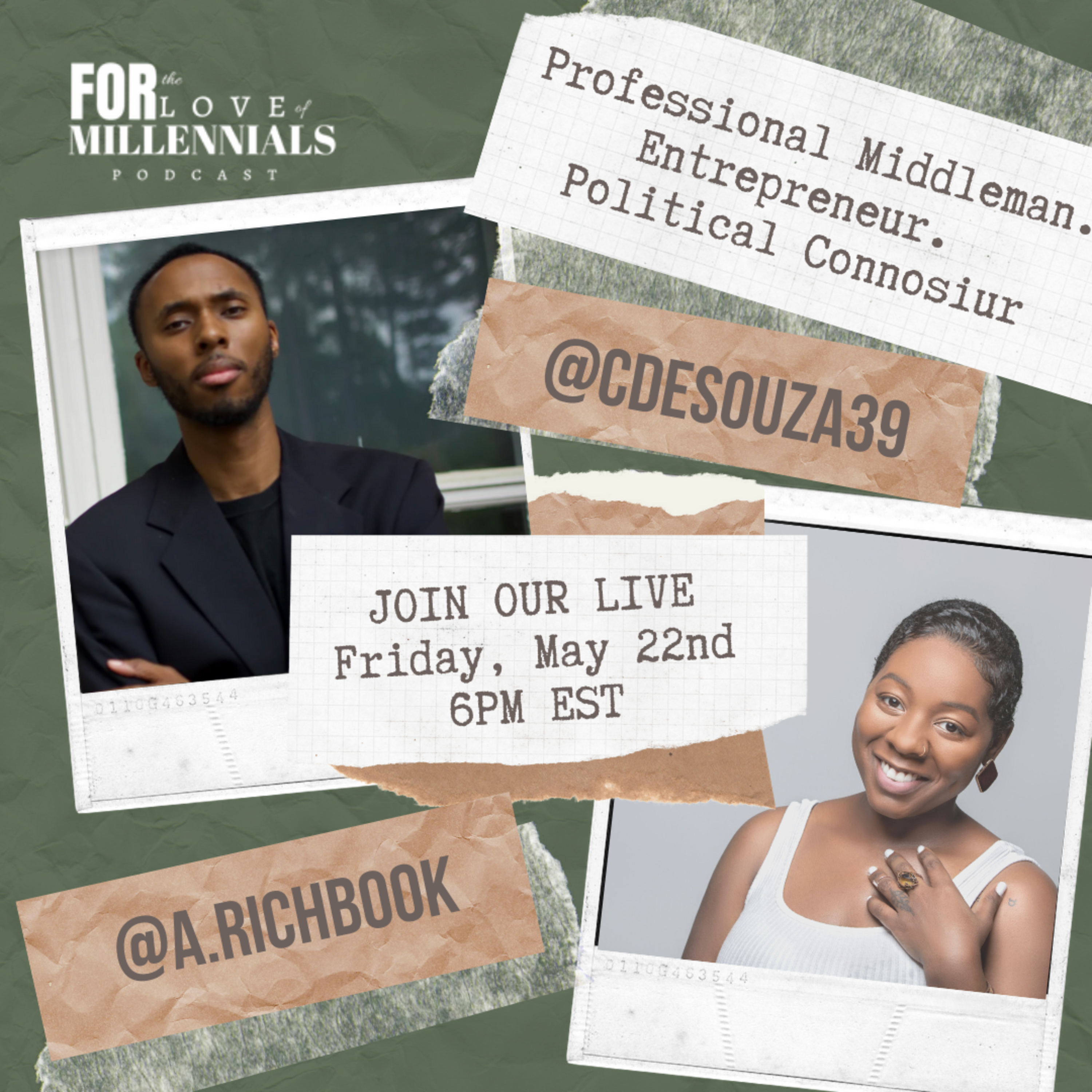 IG Live with Clay De Souza episode artwork