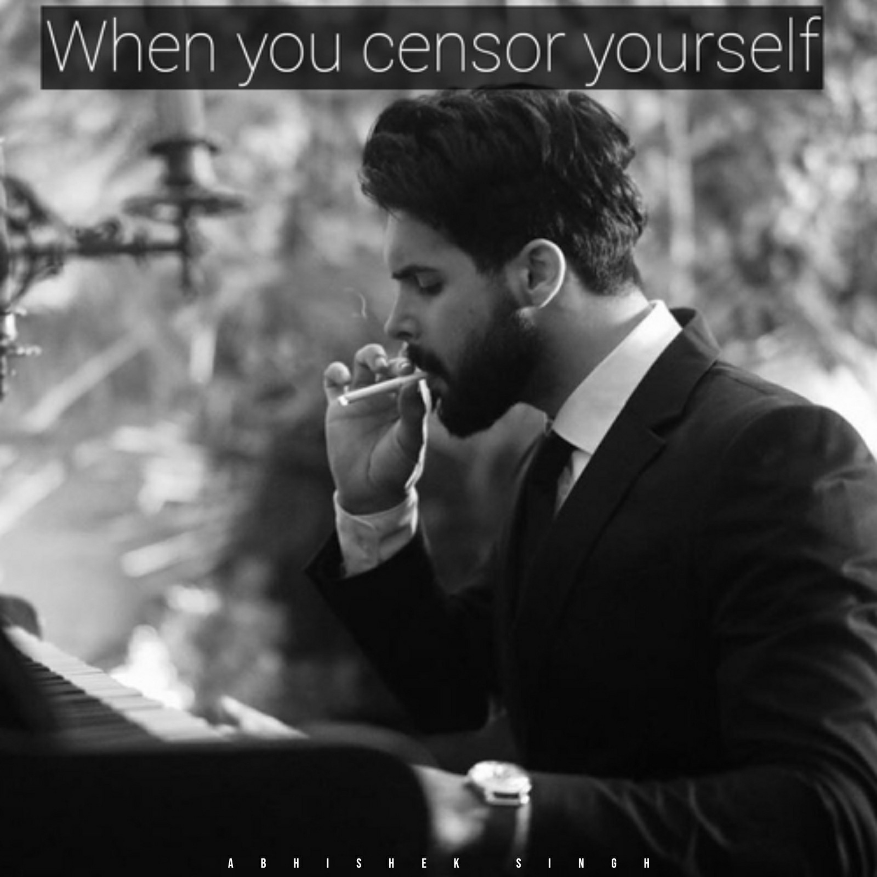 When you censor yourself episode artwork