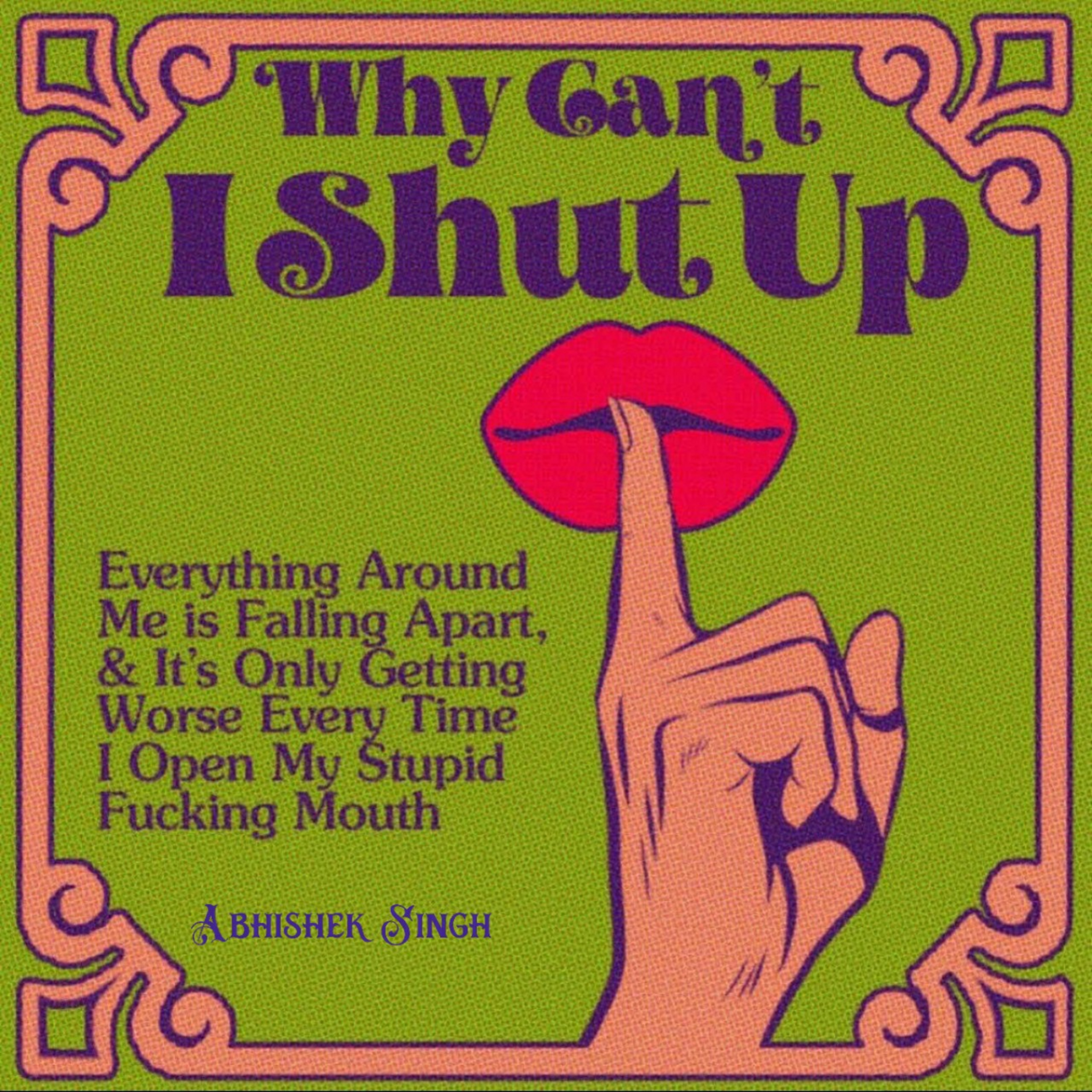 Why can't i shut up episode artwork