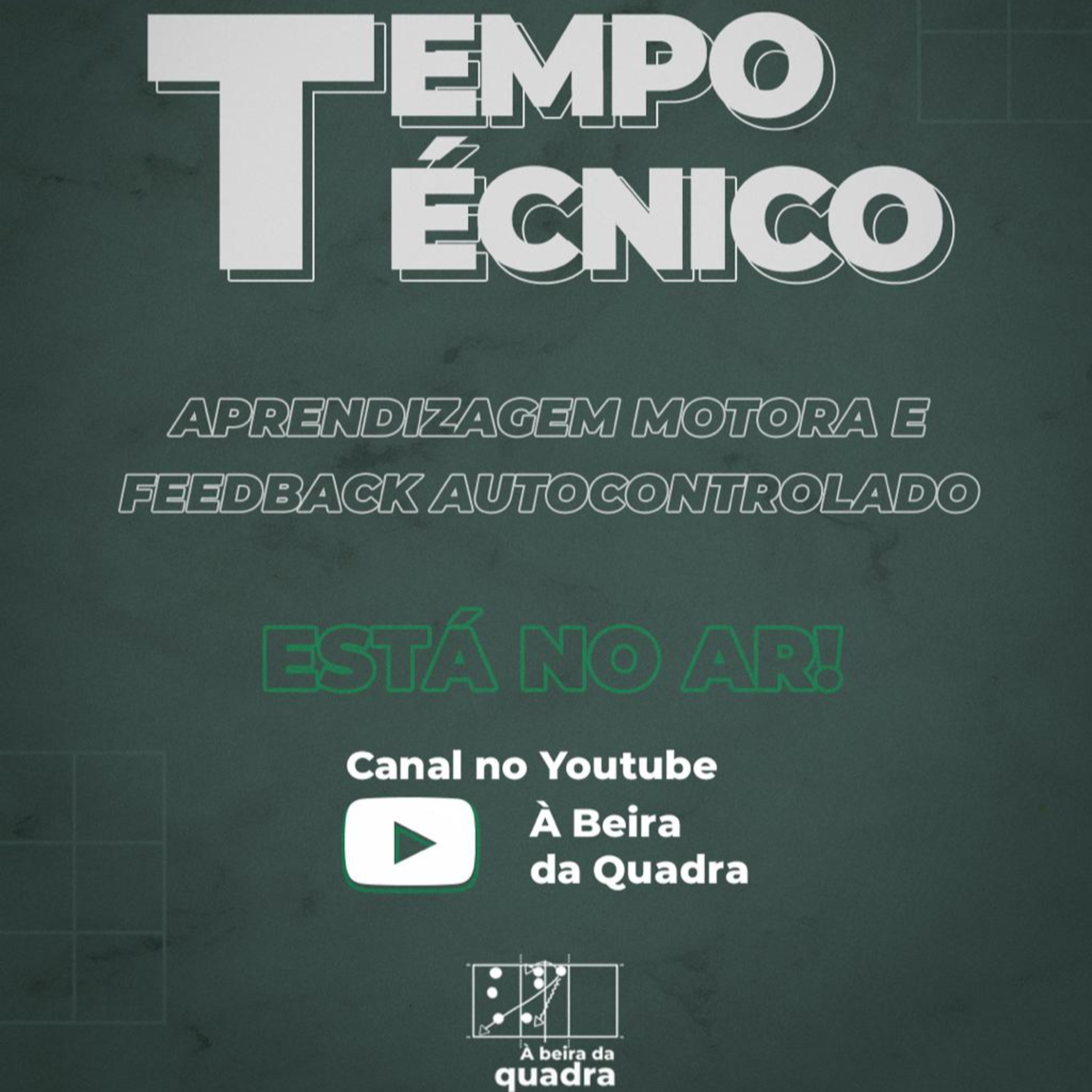 À beira da quadra