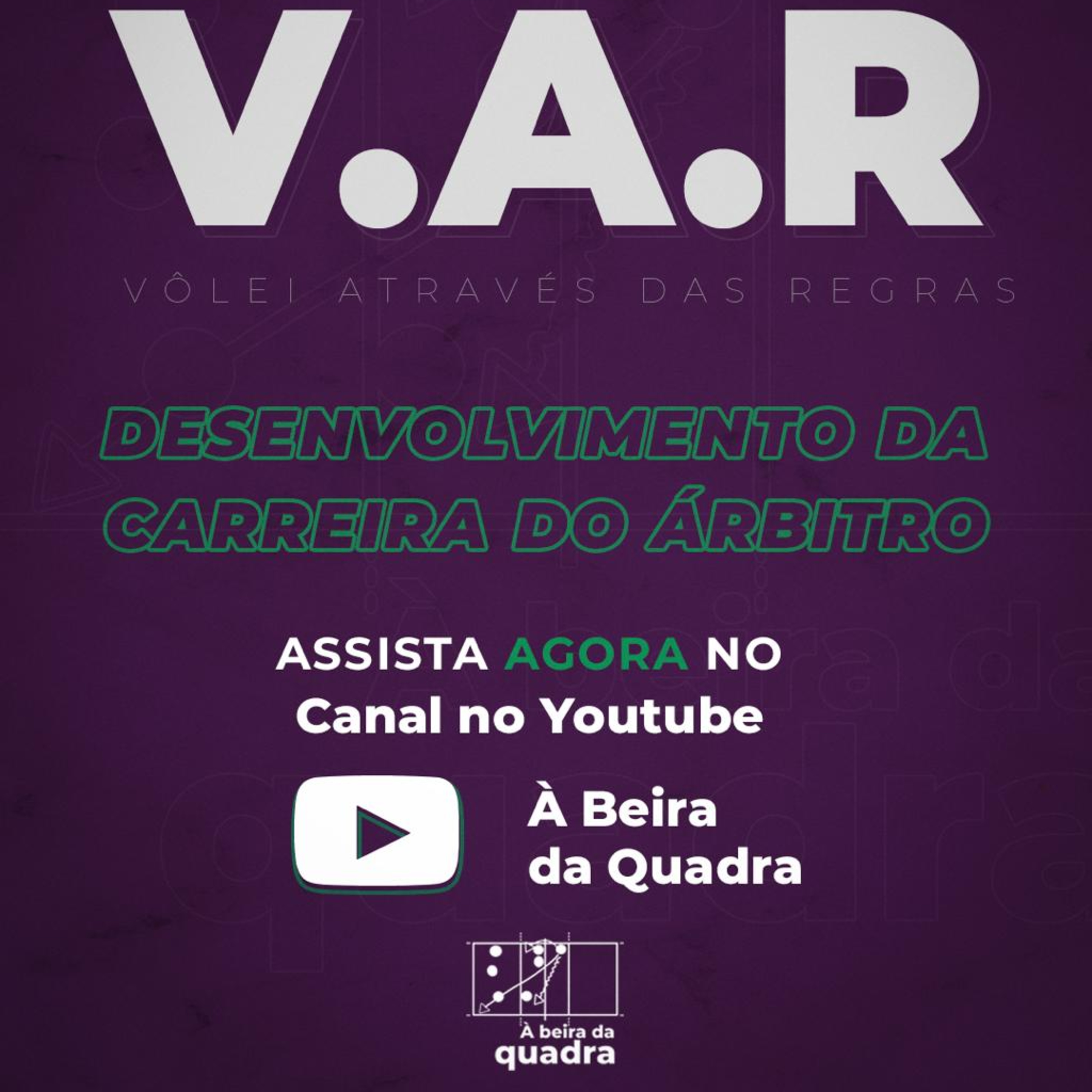 À beira da quadra
