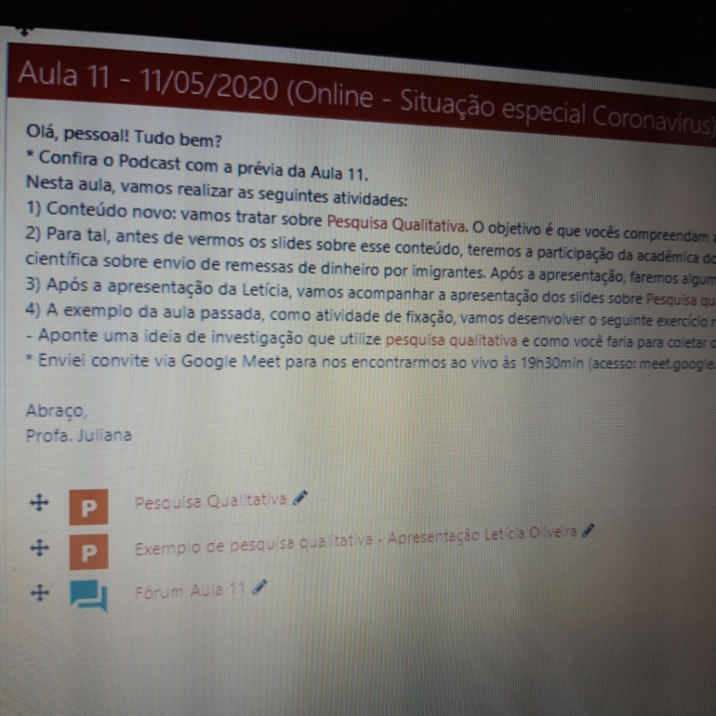 Aula 06 - 06/04/2020 Metodologia