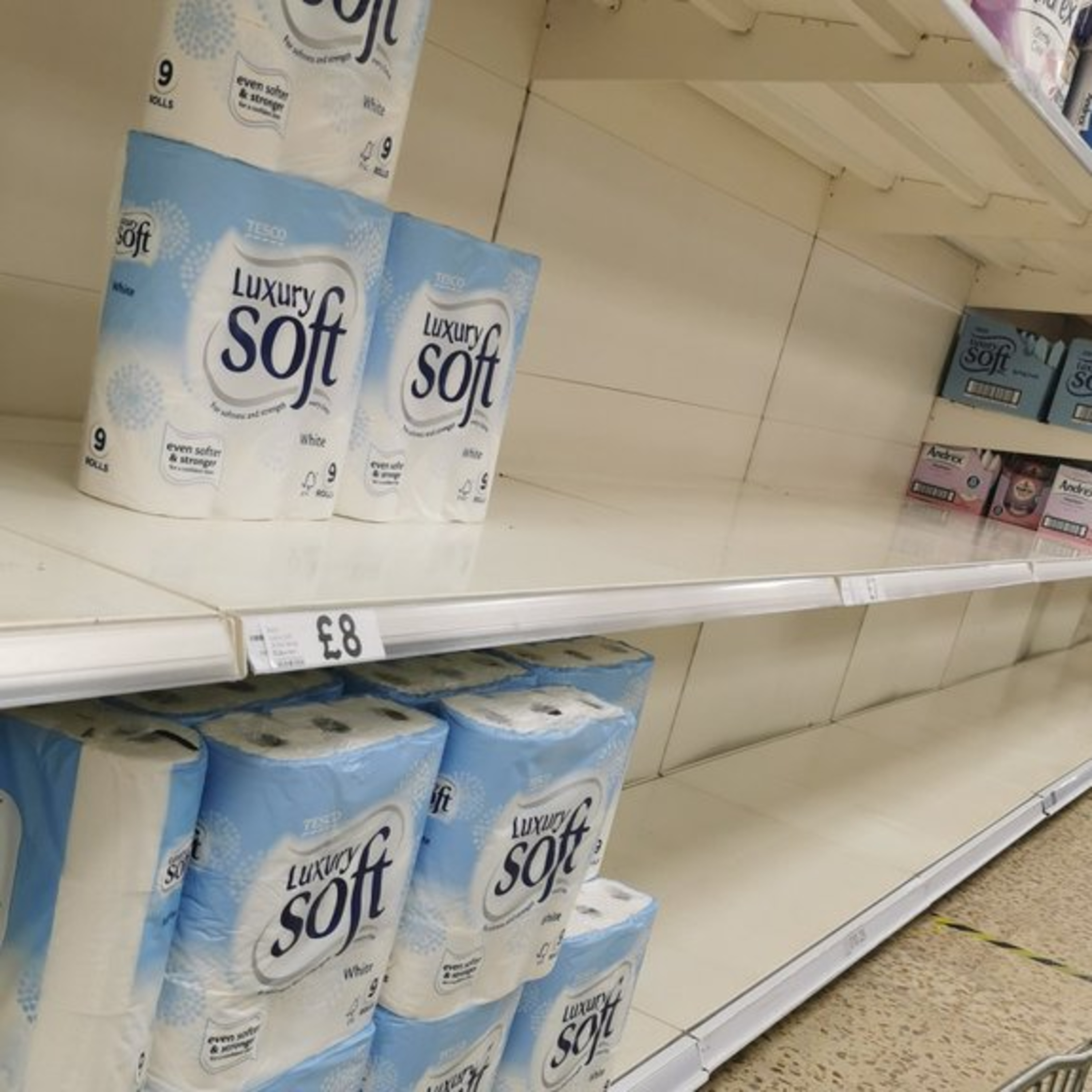 UK supermarkets Tesco and Morrisons ARE rationing toilet paper and hand sanitizer as fears of panic  episode artwork