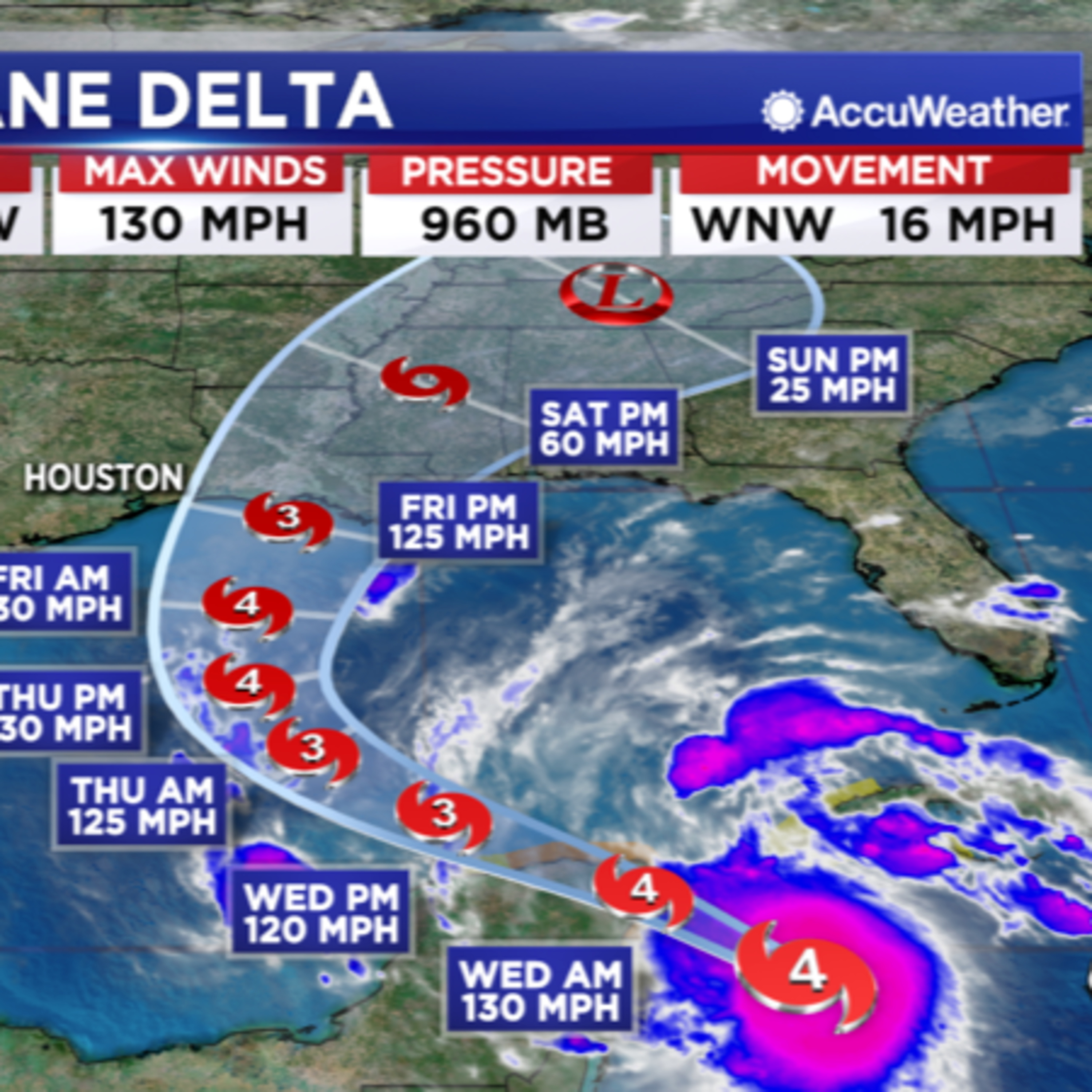 Hurricane Delta to Mexico and United States Gulf Coast in Louisiana episode artwork
