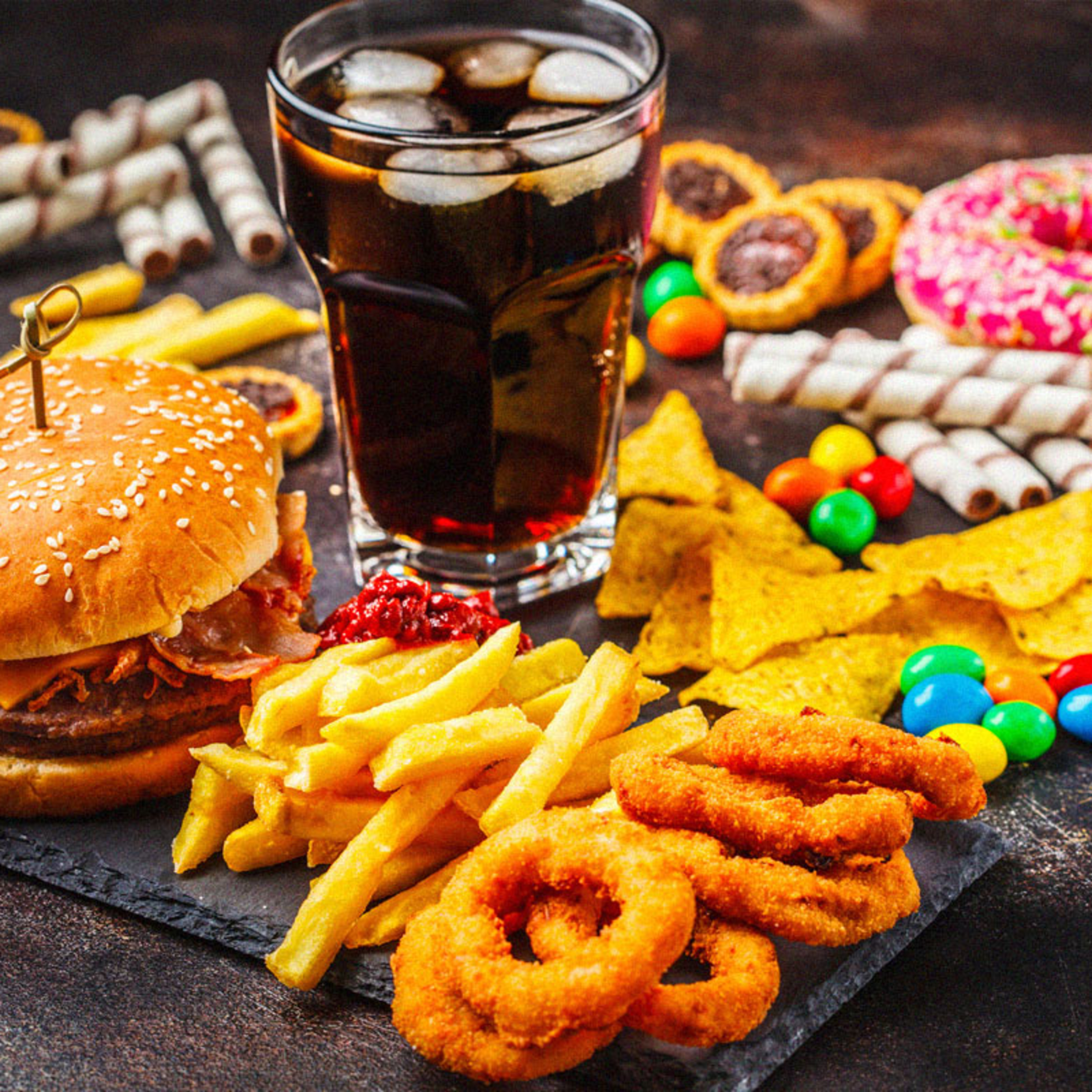 OUR BRAINS MAY BE WIRED TO SEEK OUT JUNK FOOD  episode artwork