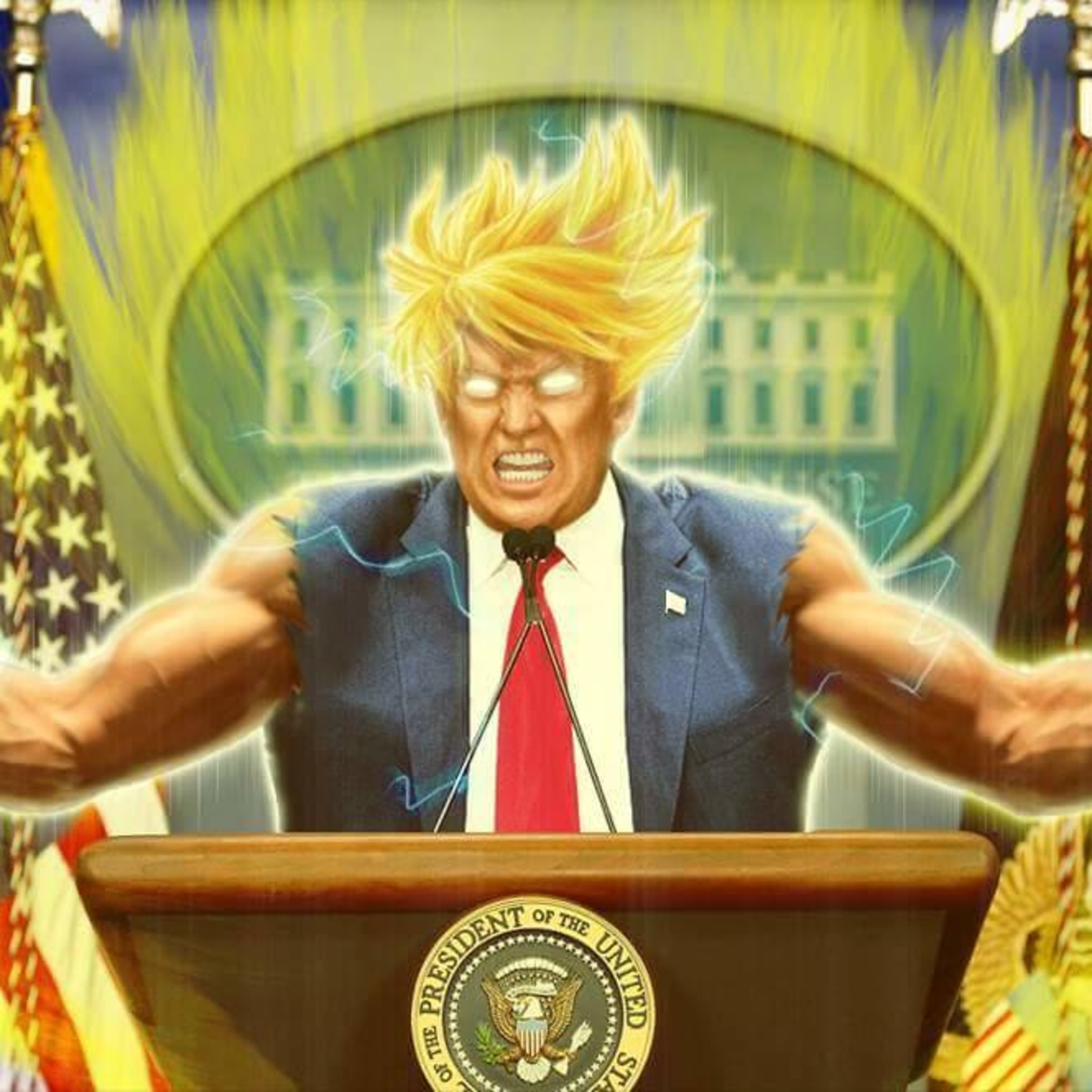 TRUMP GOT A COVID19 PROTECTIVE GLOW episode artwork