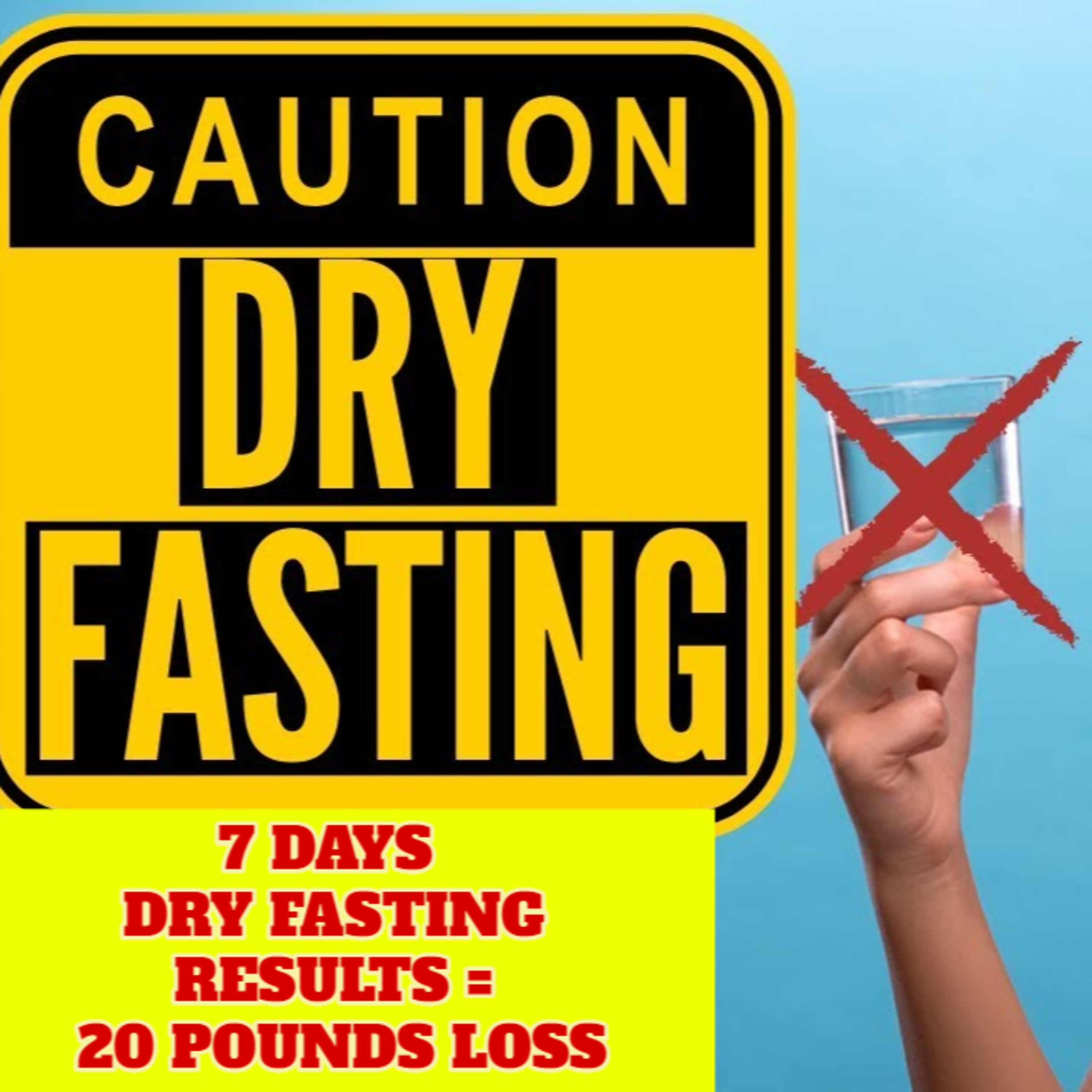 DRY FASTING RESULTS AFTER 7 DAYS WITH 20 POUNDS LOSS episode artwork
