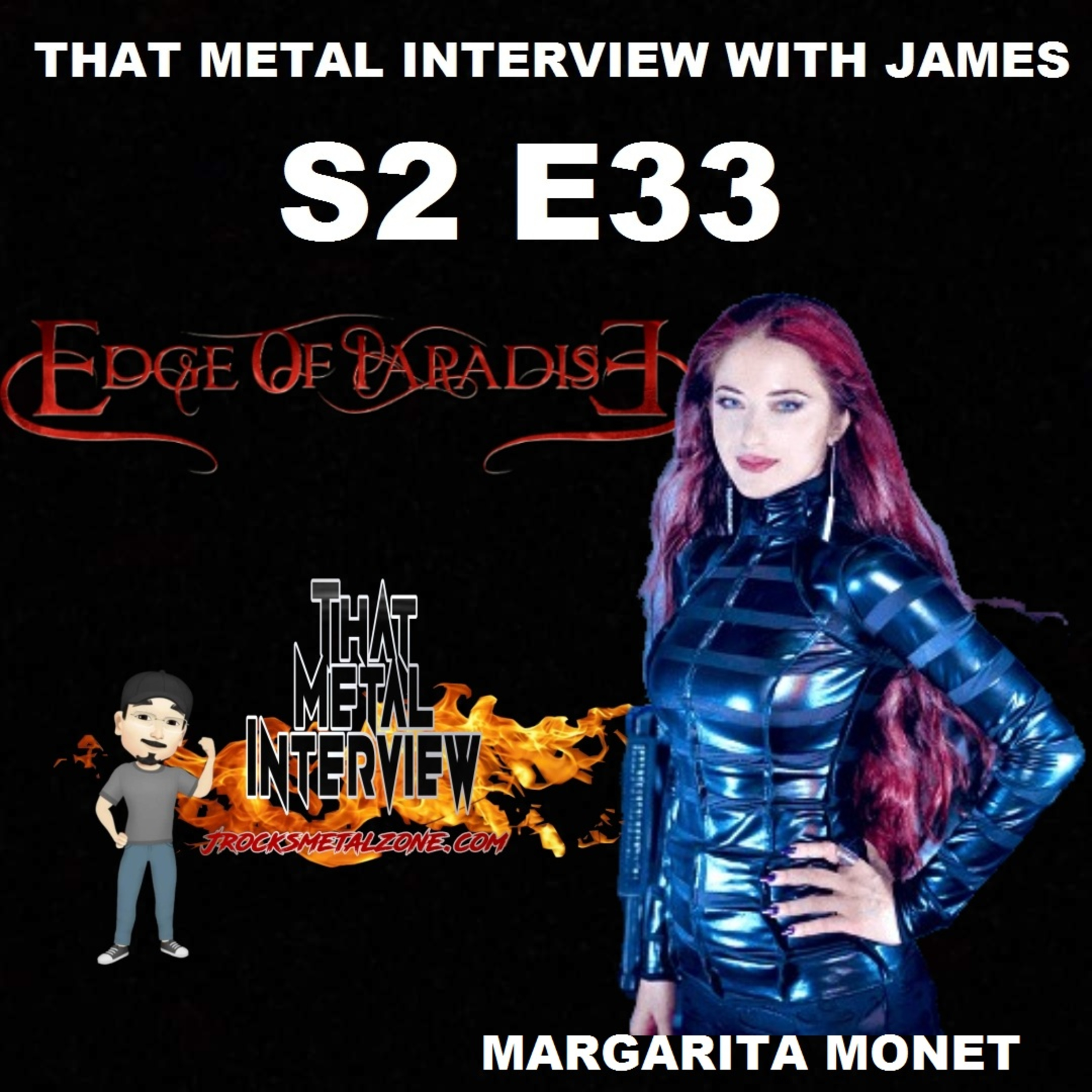 Margarita Monet of EDGE OF PARADISE S2 E33 episode artwork