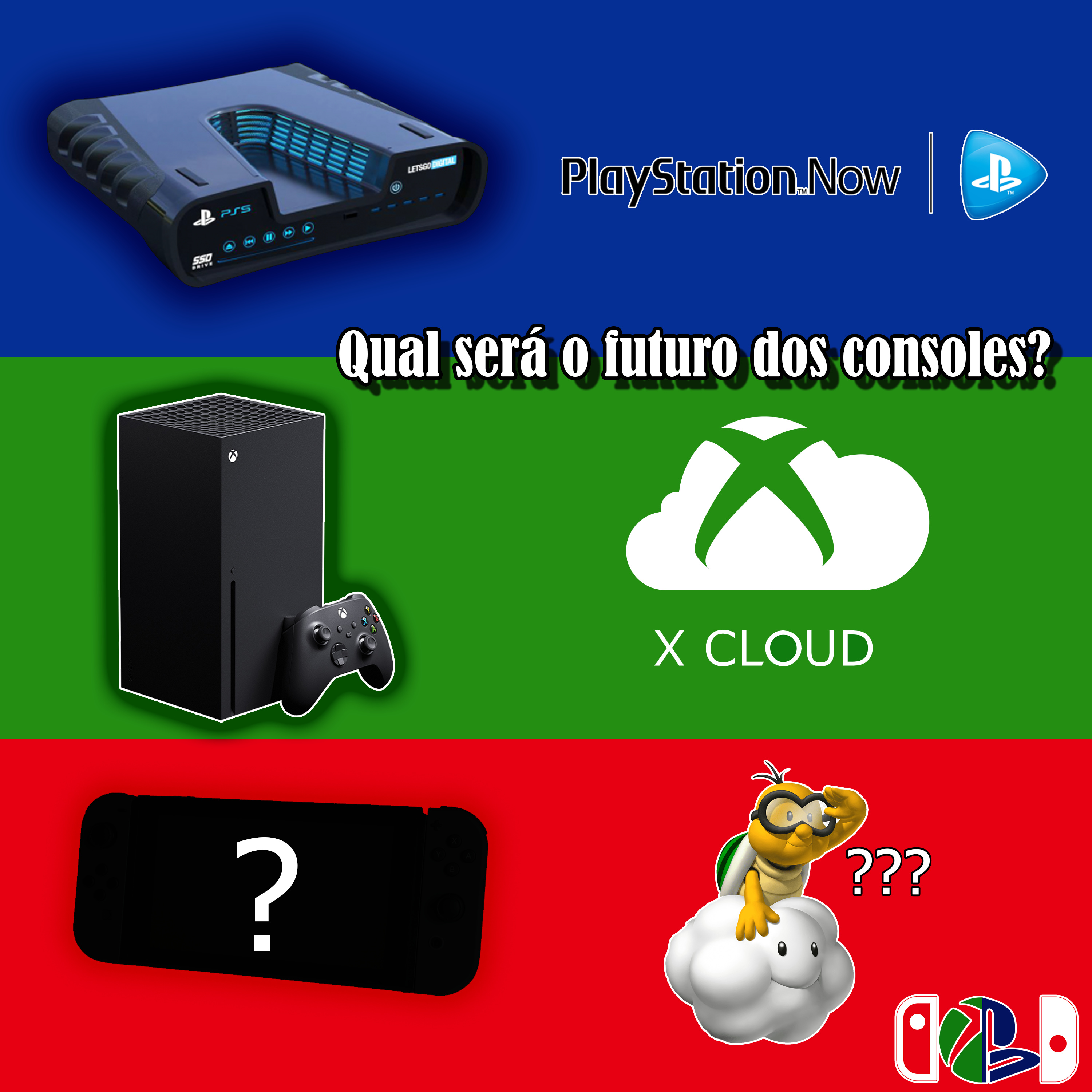 Qual será o futuro dos consoles e o que as empresas estão fazendo para torná-lo tangível.
