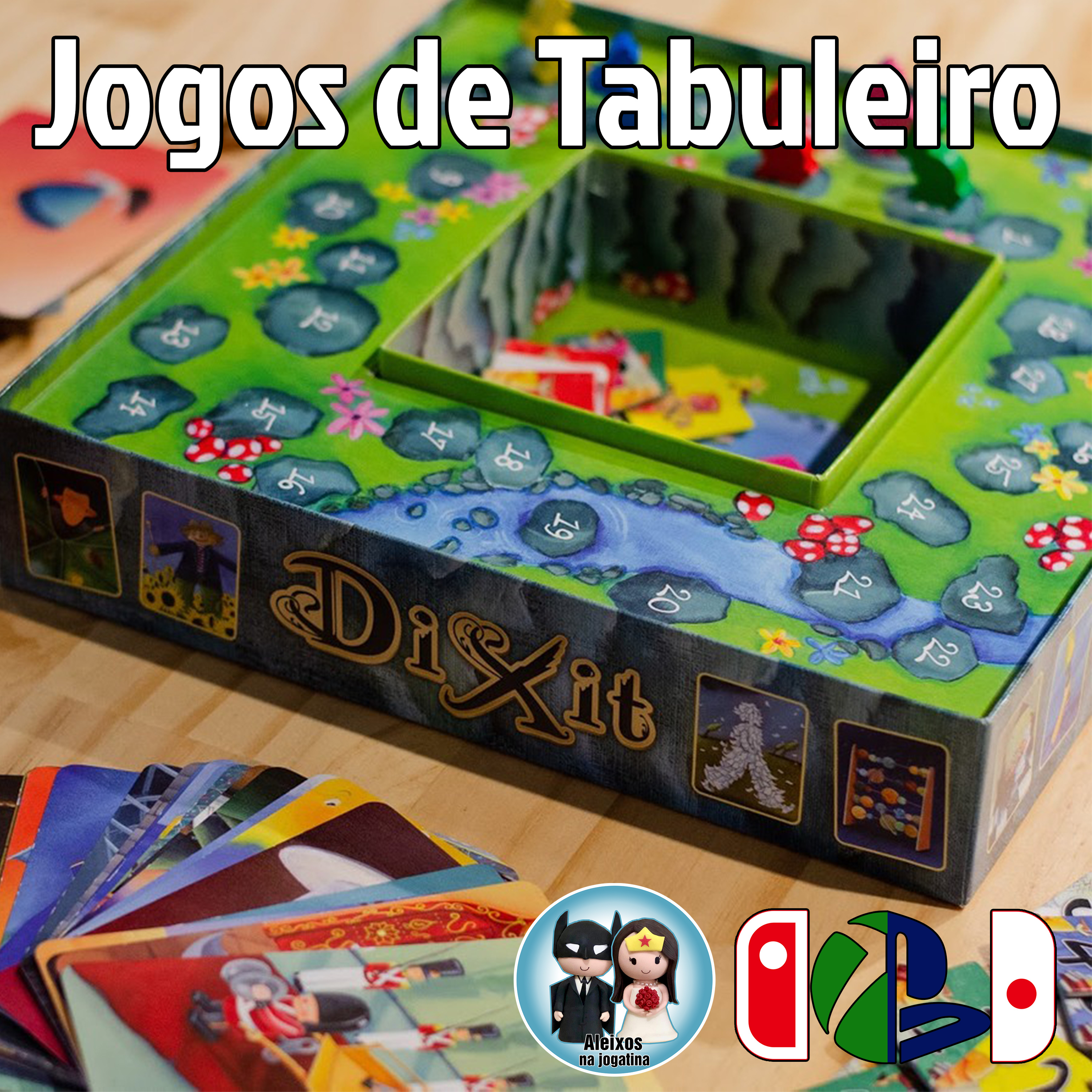 Jogos de tabuleiro com o @aleixosnajogatina