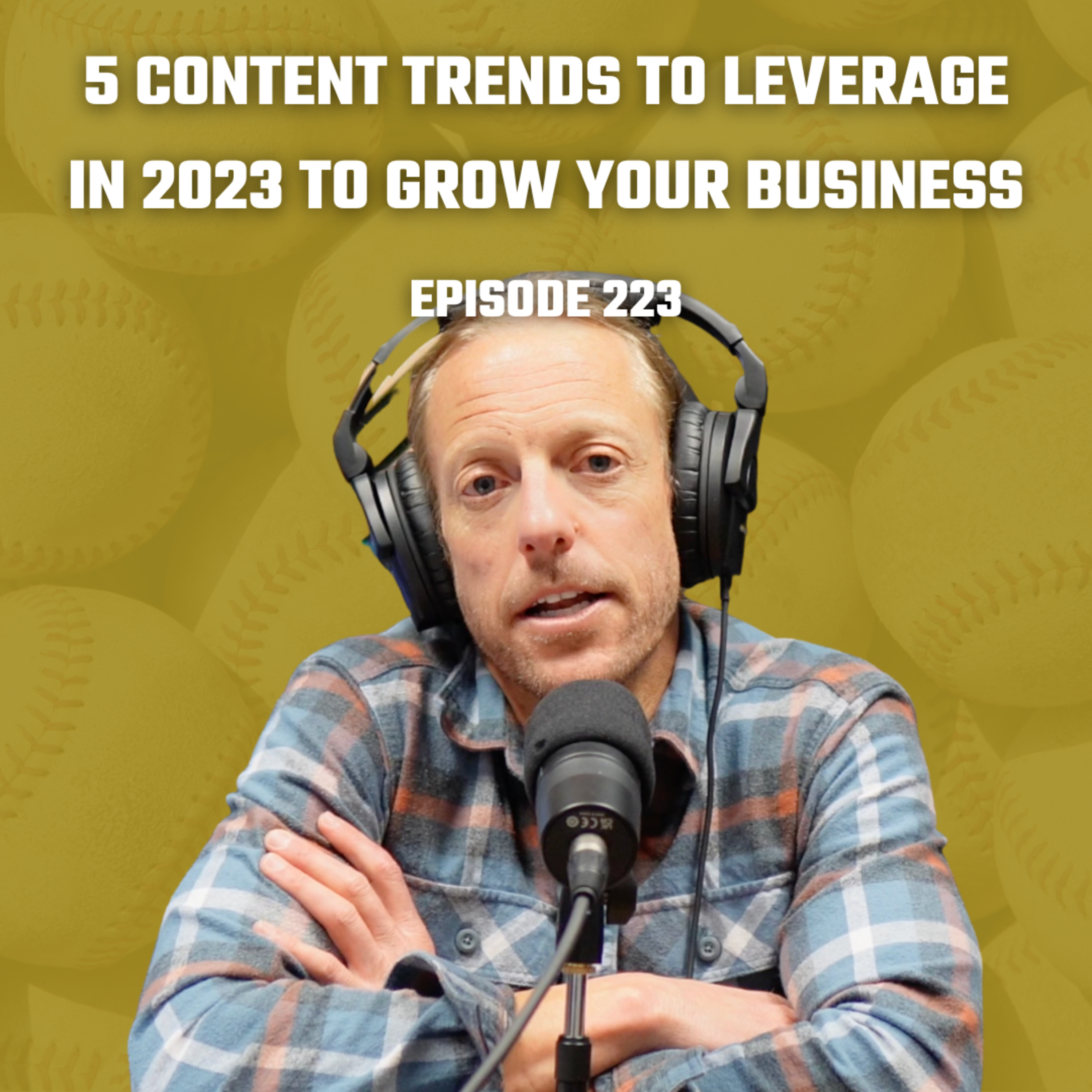 223. 5 Content Trends To Leverage In 2023 To Grow Your Business episode artwork