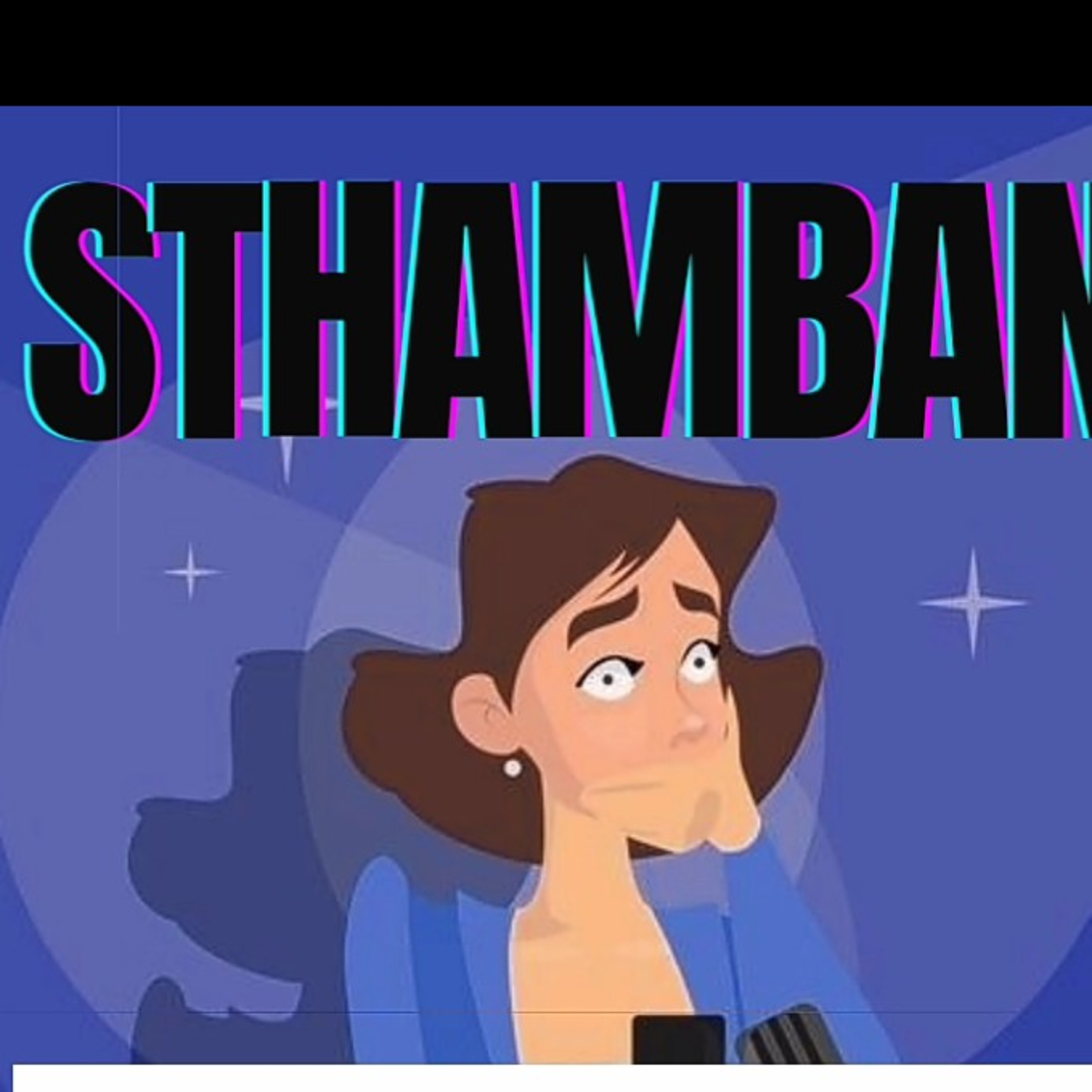 "STHAMBHAN" -one minute comedy ,a Malayalam podcast episode artwork