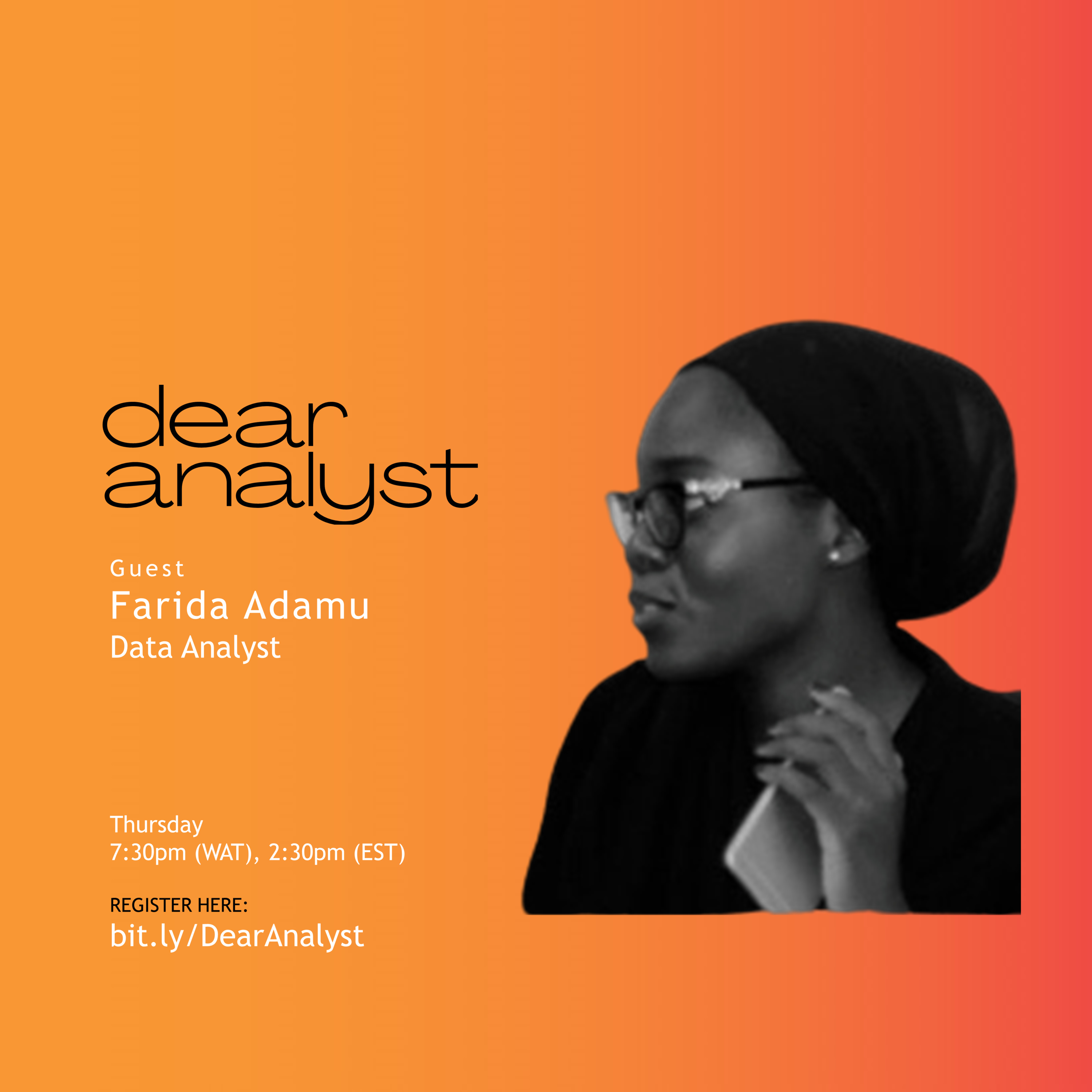 #DearAnalyst Transition Series Episode 10 Data Journalism