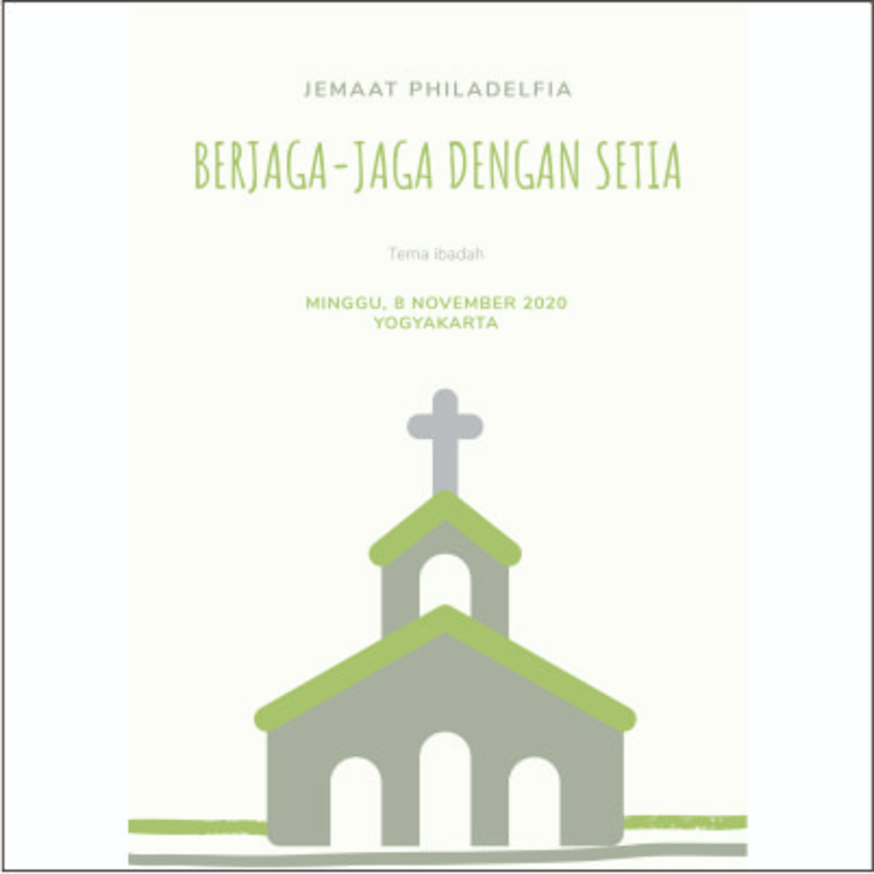 Jemaat Philadelfia Yogyakarta