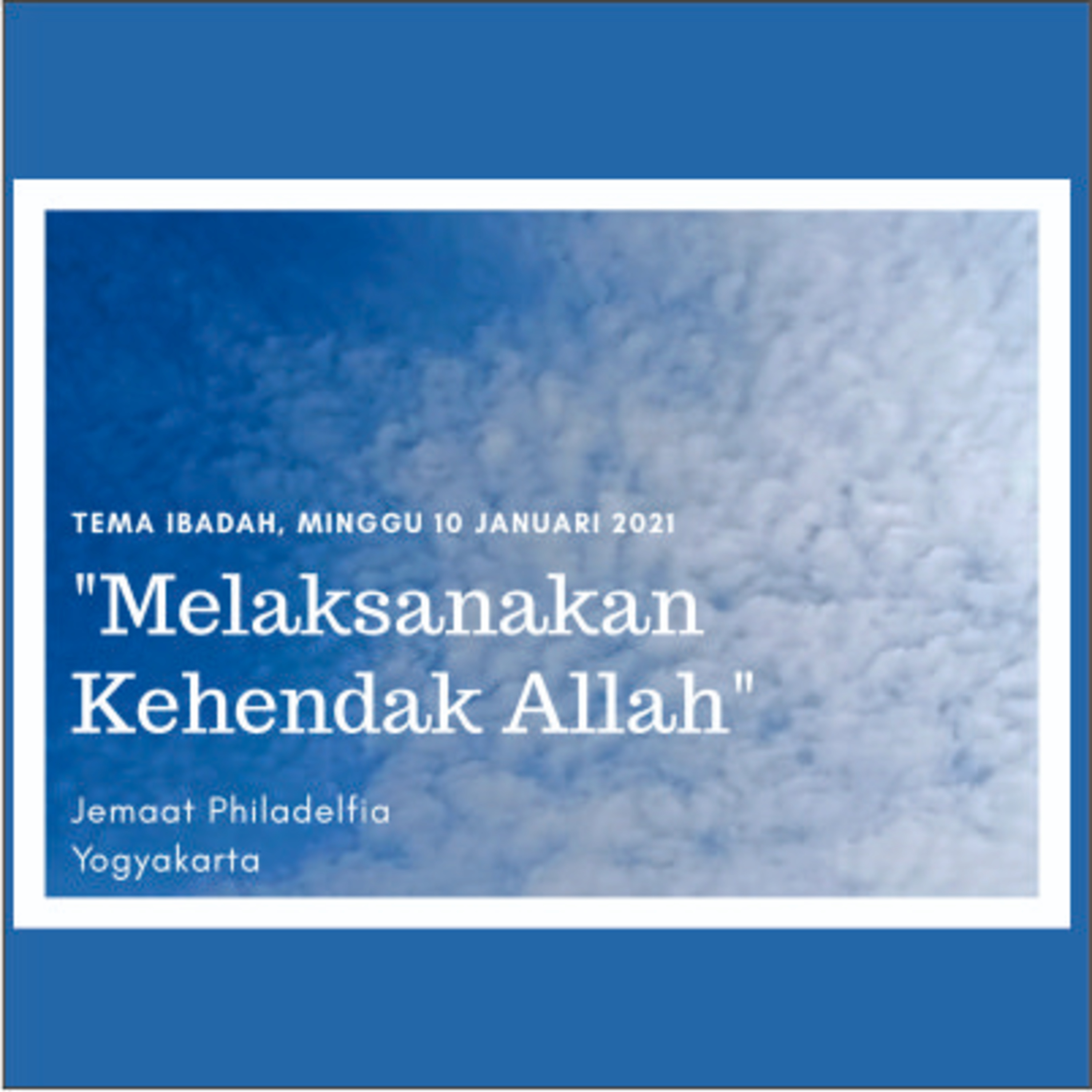 Jemaat Philadelfia Yogyakarta