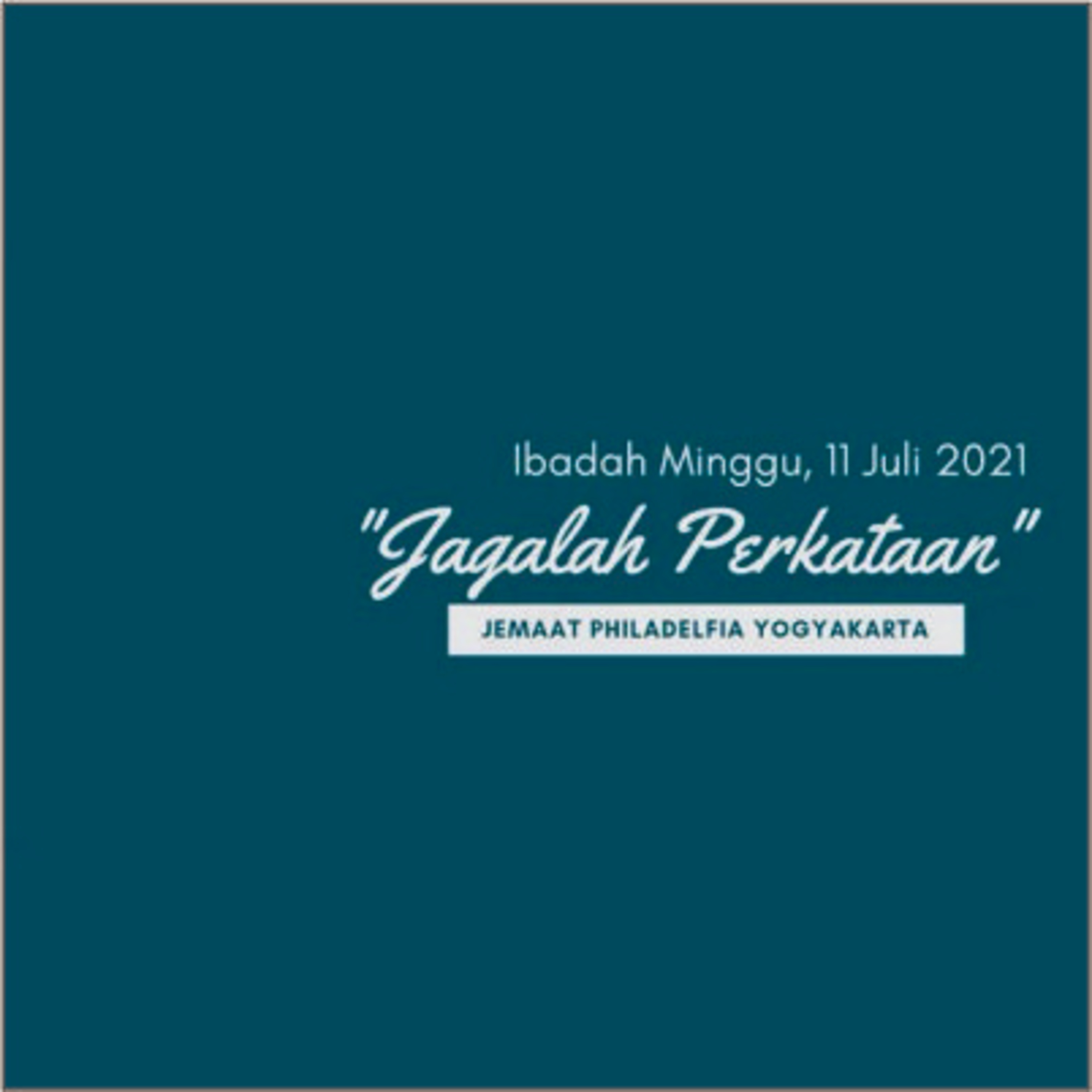 Jemaat Philadelfia Yogyakarta