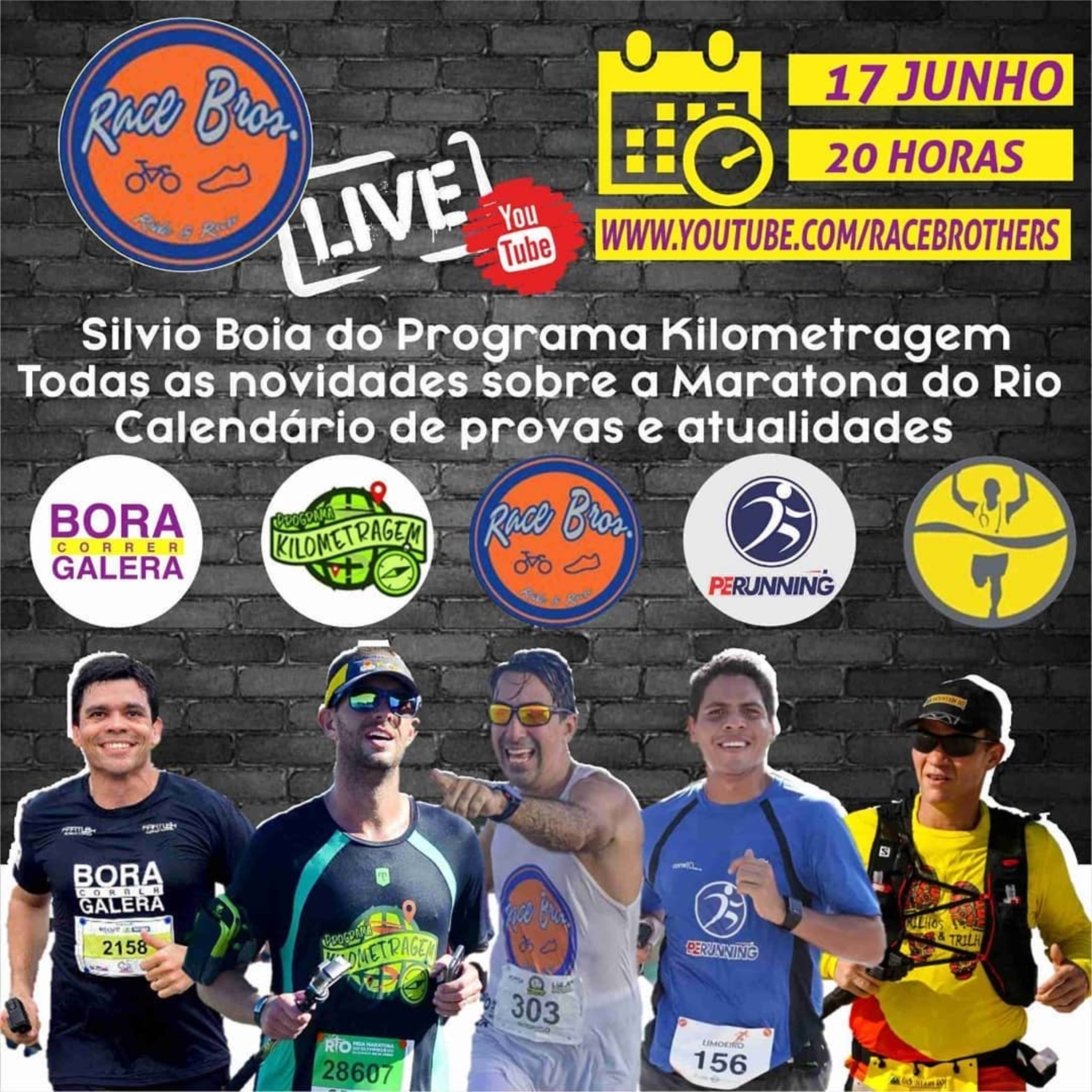 #07 Silvio Bóia, embaixador da Maratona do Rio 2019 [RACE BROTHERS] episode artwork