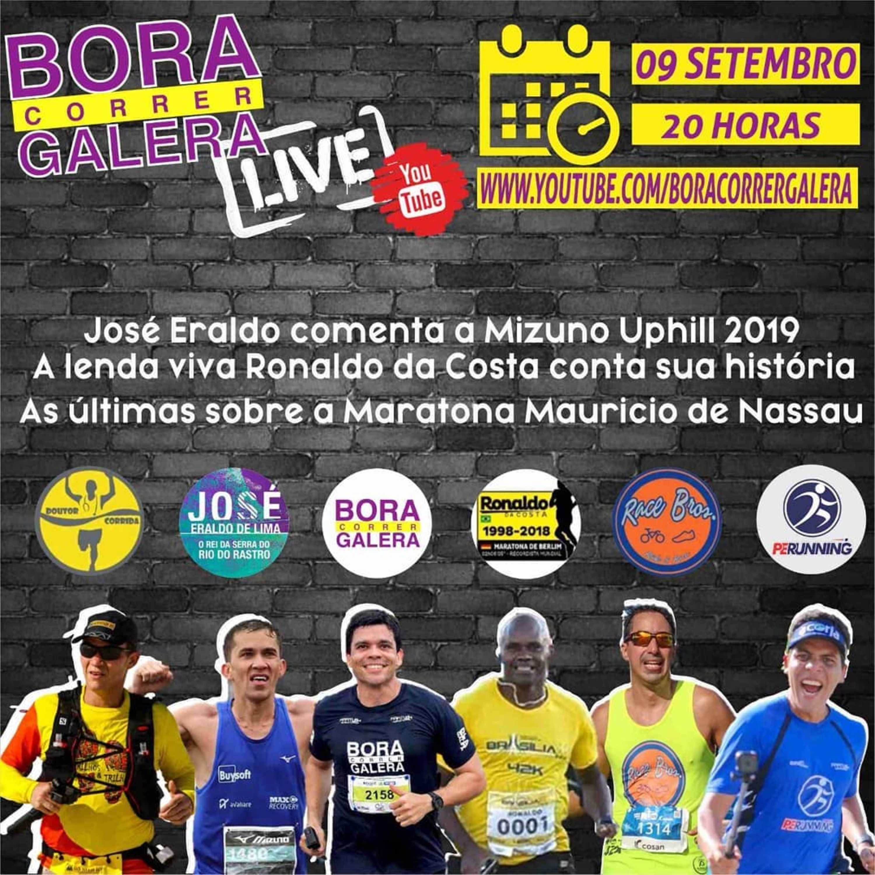#14 Ronaldo da Costa, José Eraldo e Mizuno Uphill [BORA CORRER GALERA] episode artwork