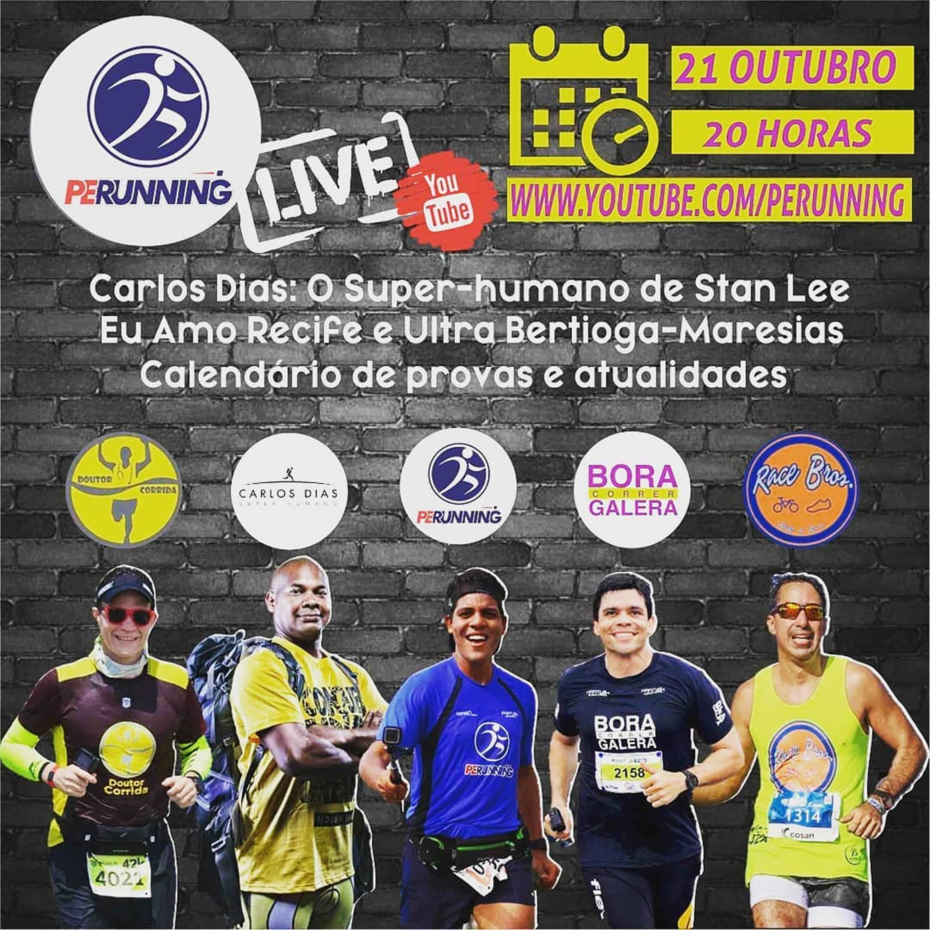 #19 Ultramaratonista Carlos Dias, o Super-Humano de Stan Lee [PE RUNNING] episode artwork