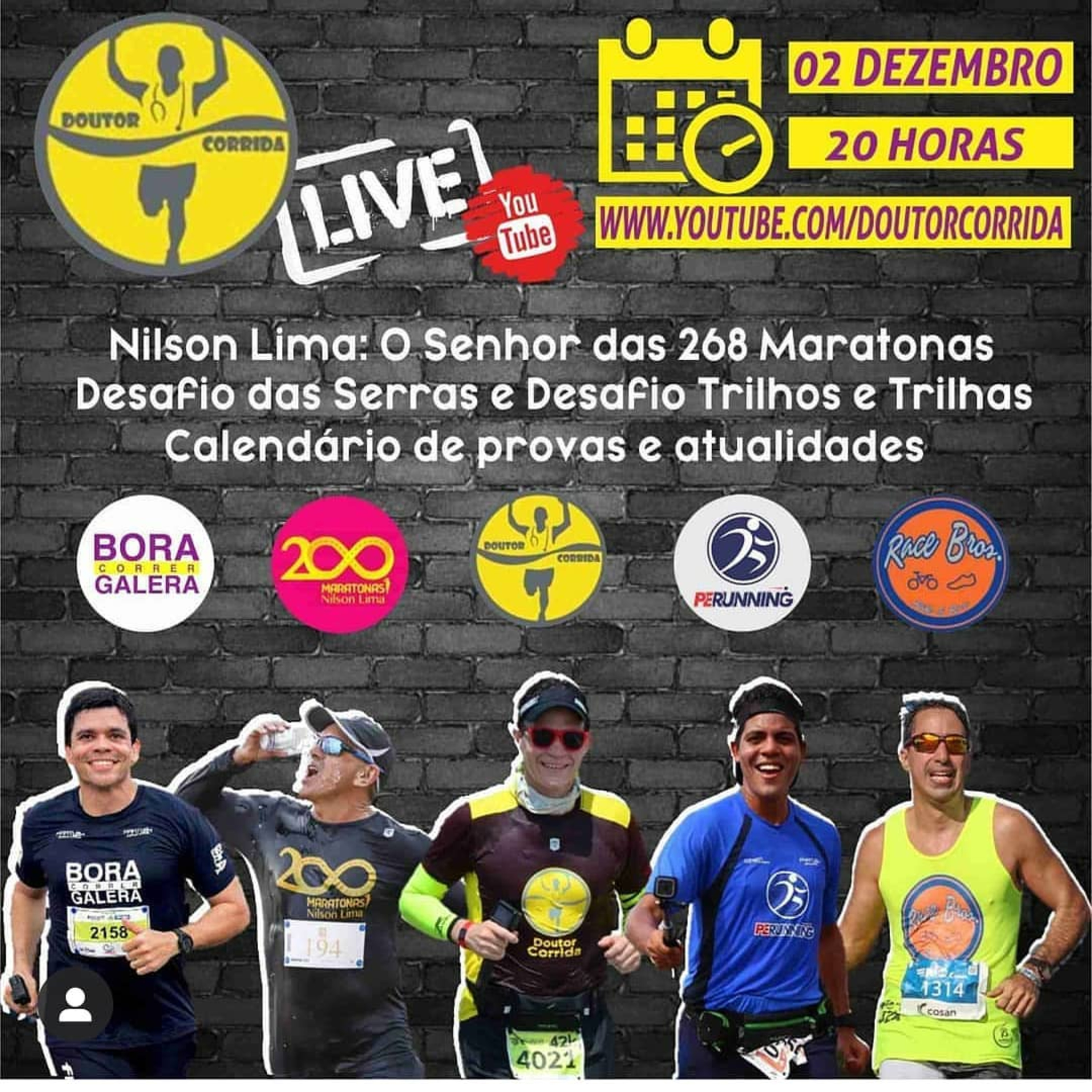 #22 Nilson Lima, de gordinho a maior maratonista do Brasil [DOUTOR CORRIDA] episode artwork