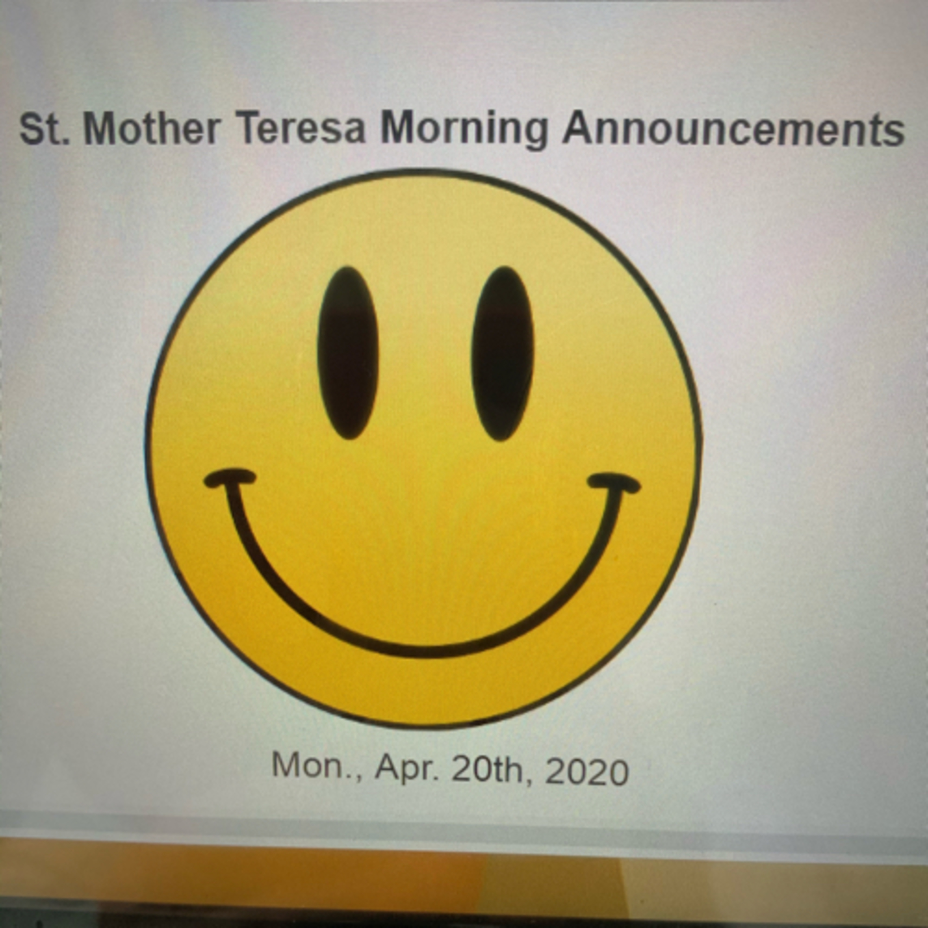 St. MT Announcements: Mon., Apr. 20th, 2020 episode artwork