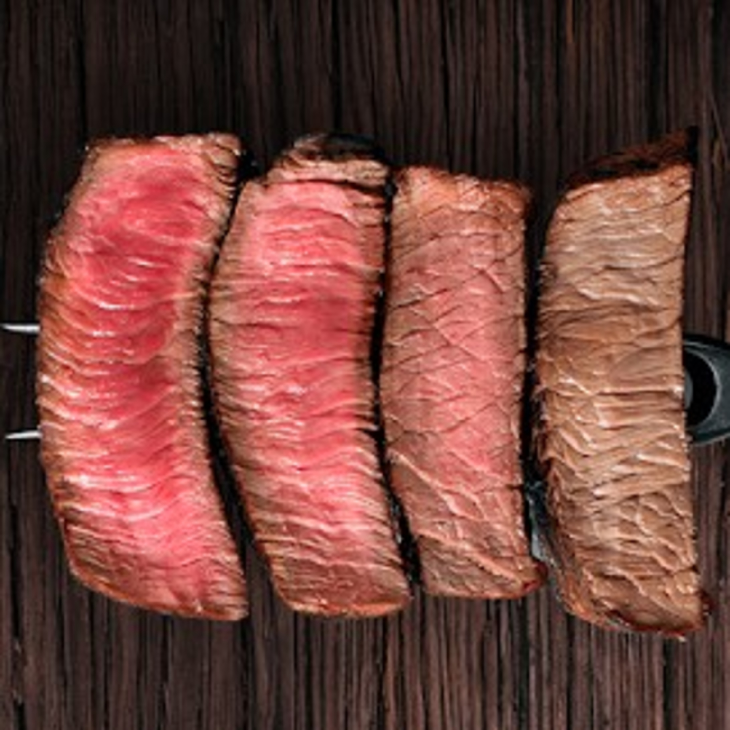 El asador y los puntos de cocción