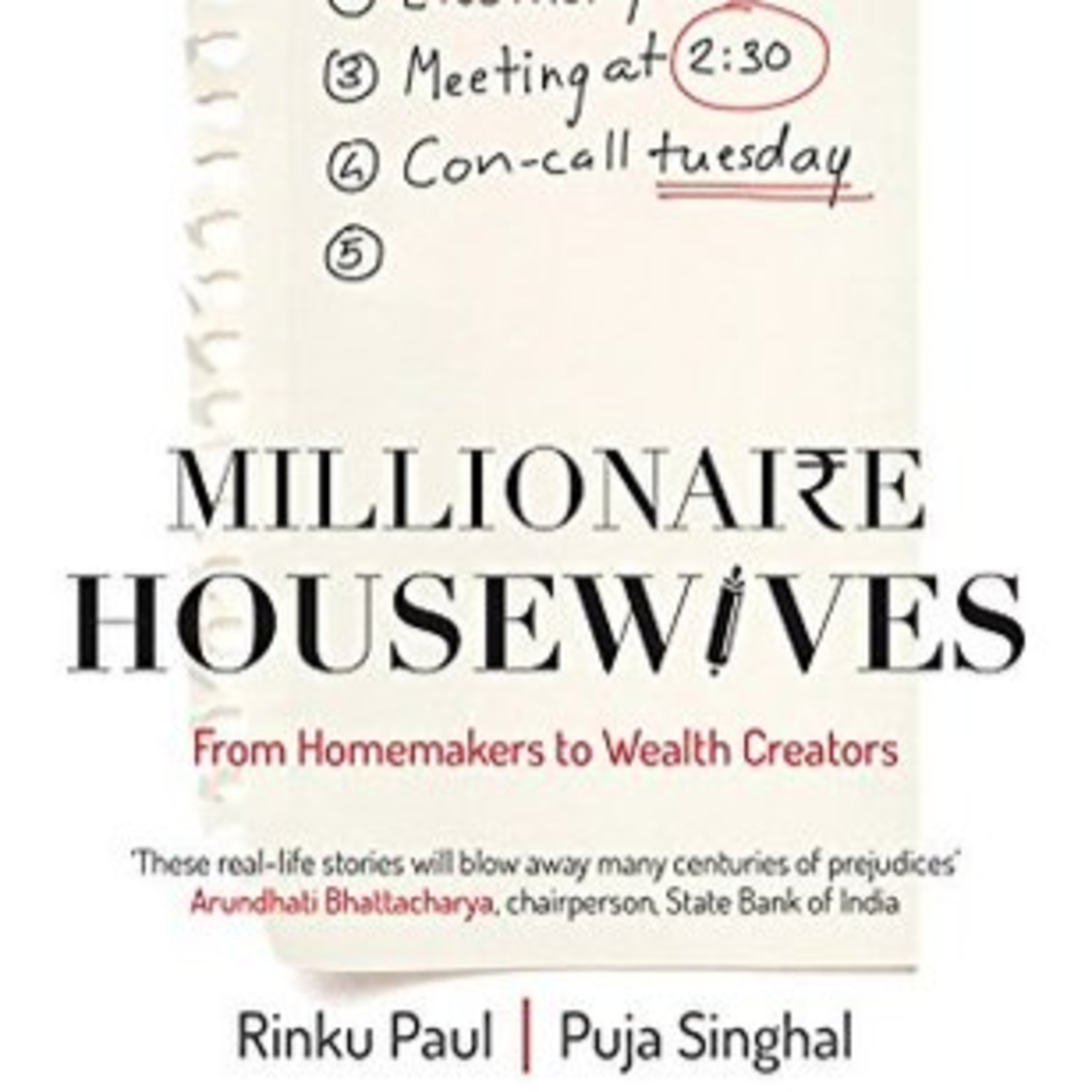 Book Summary - Millionaire Housewives By Rinku Paul and Puja Singhal Part1