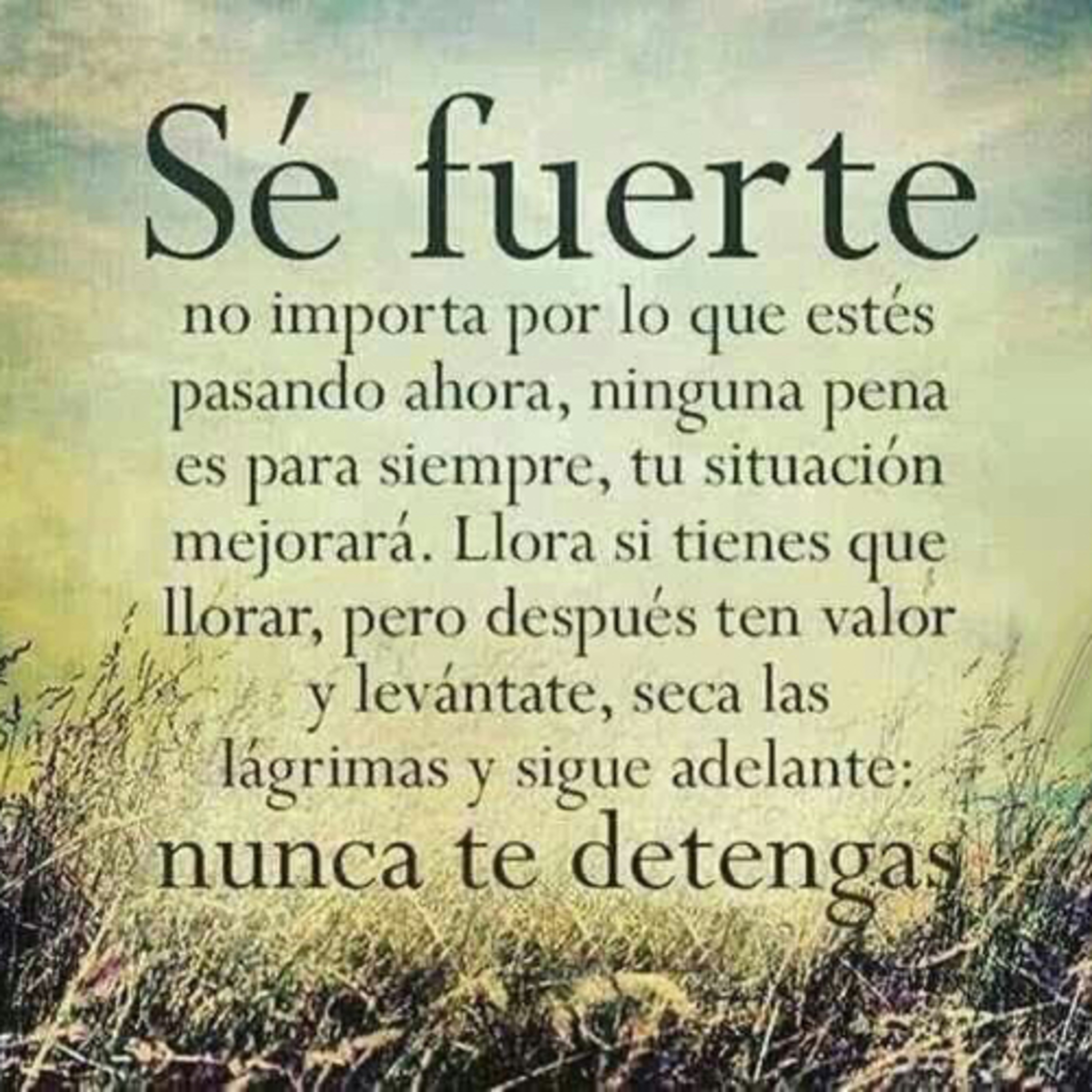 De paso por este mundo!
