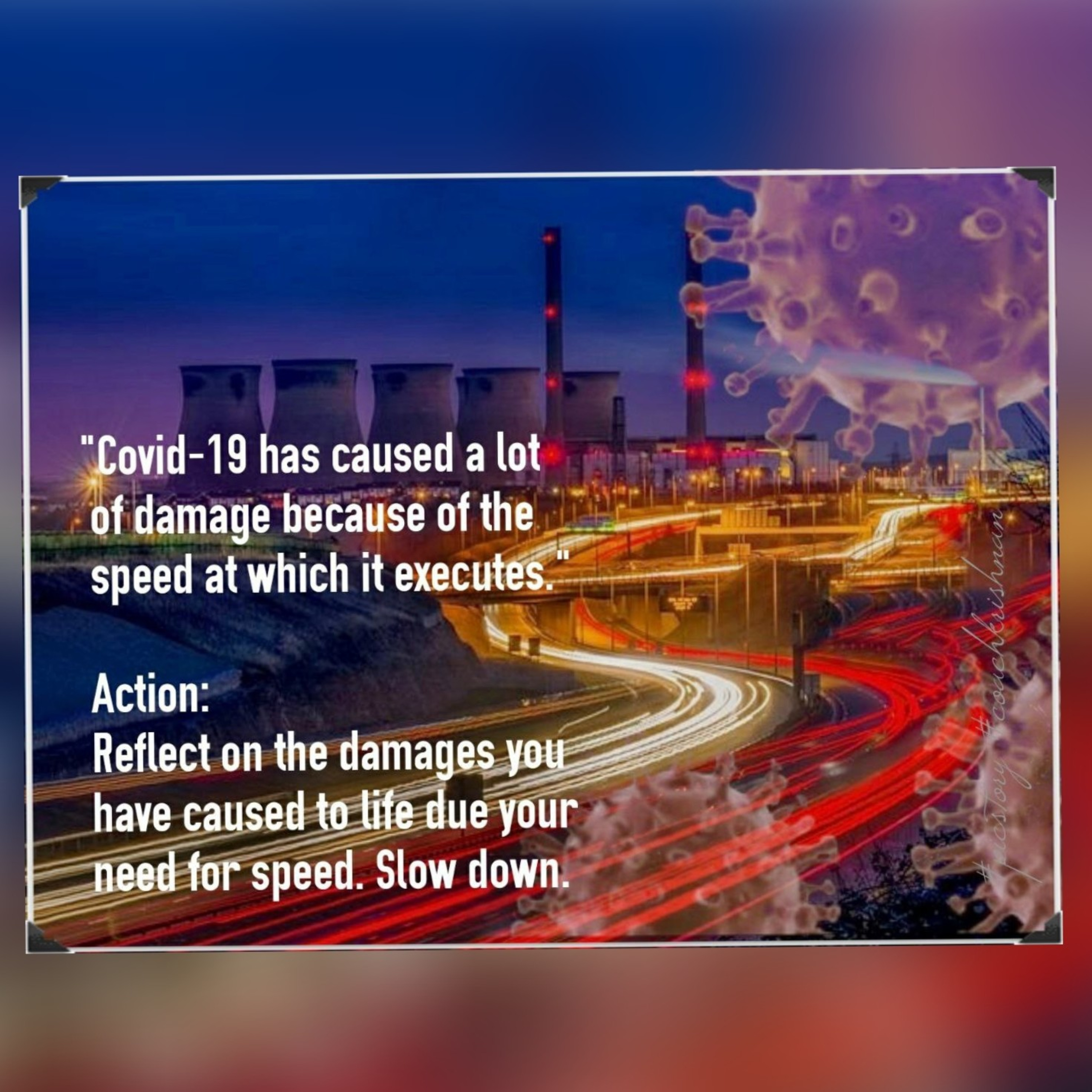 Coach Krishnan - Quote for the day - Speed episode artwork